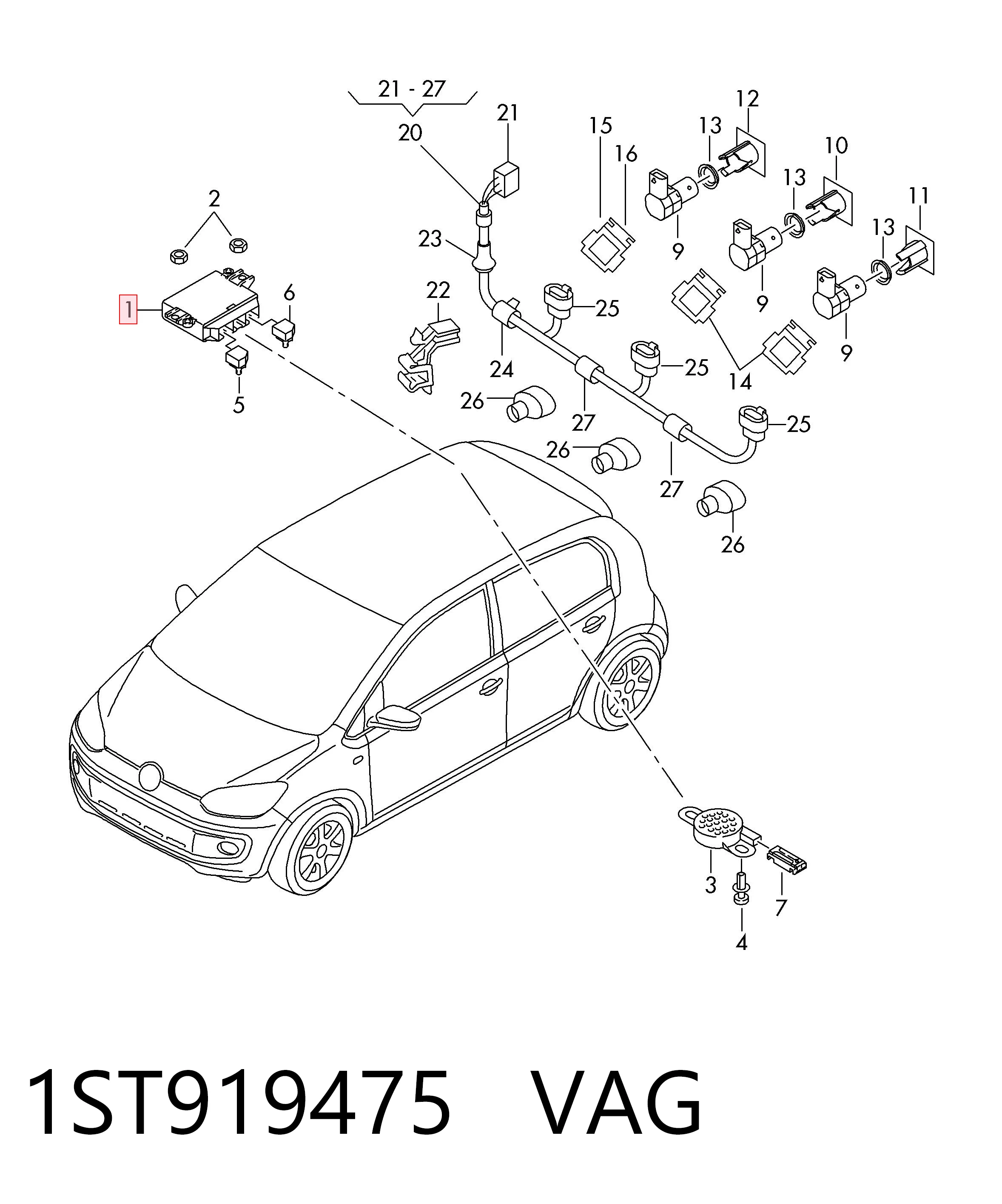 1ST919475 VAG 