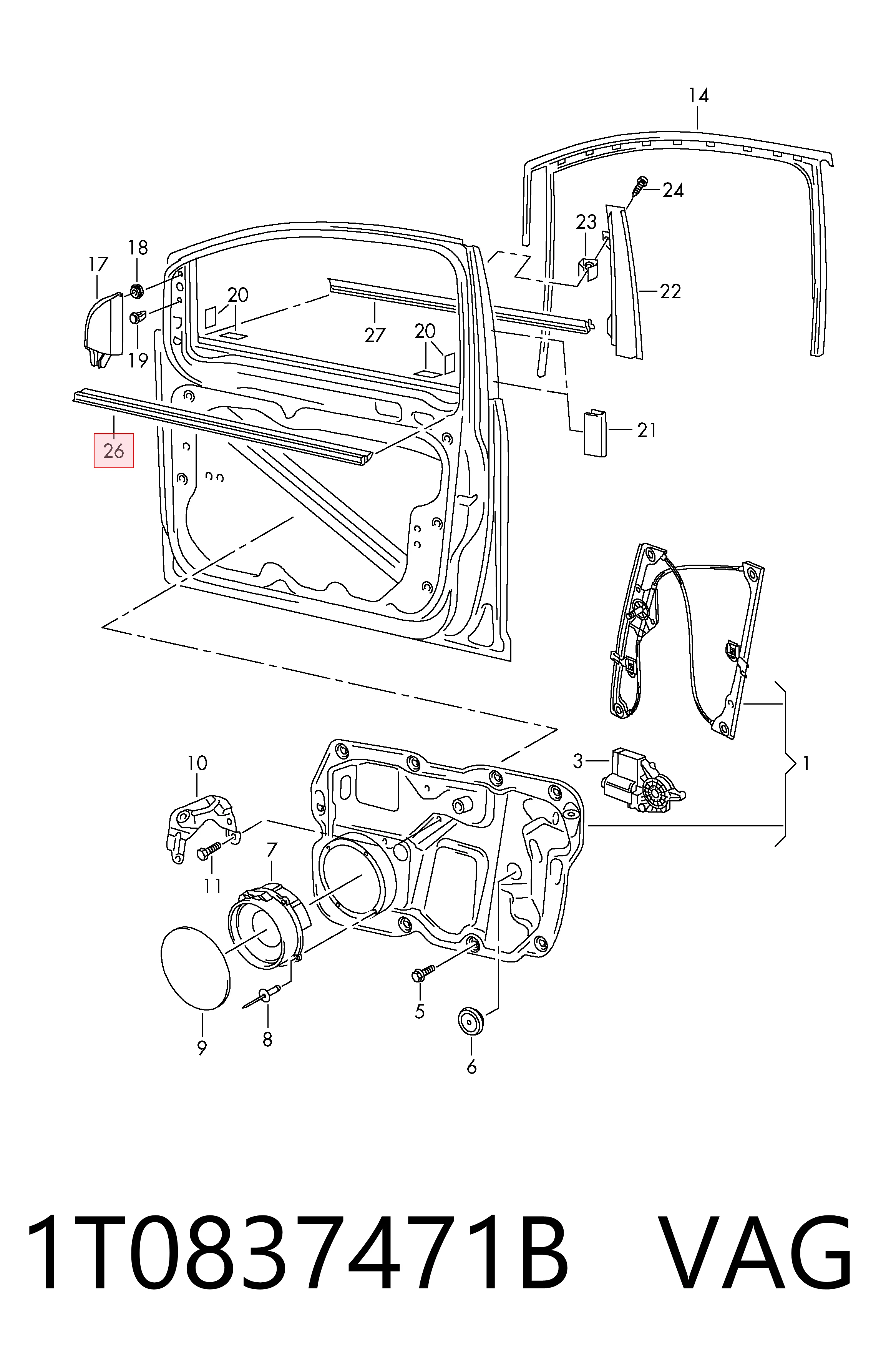 1T0837471B VAG 
