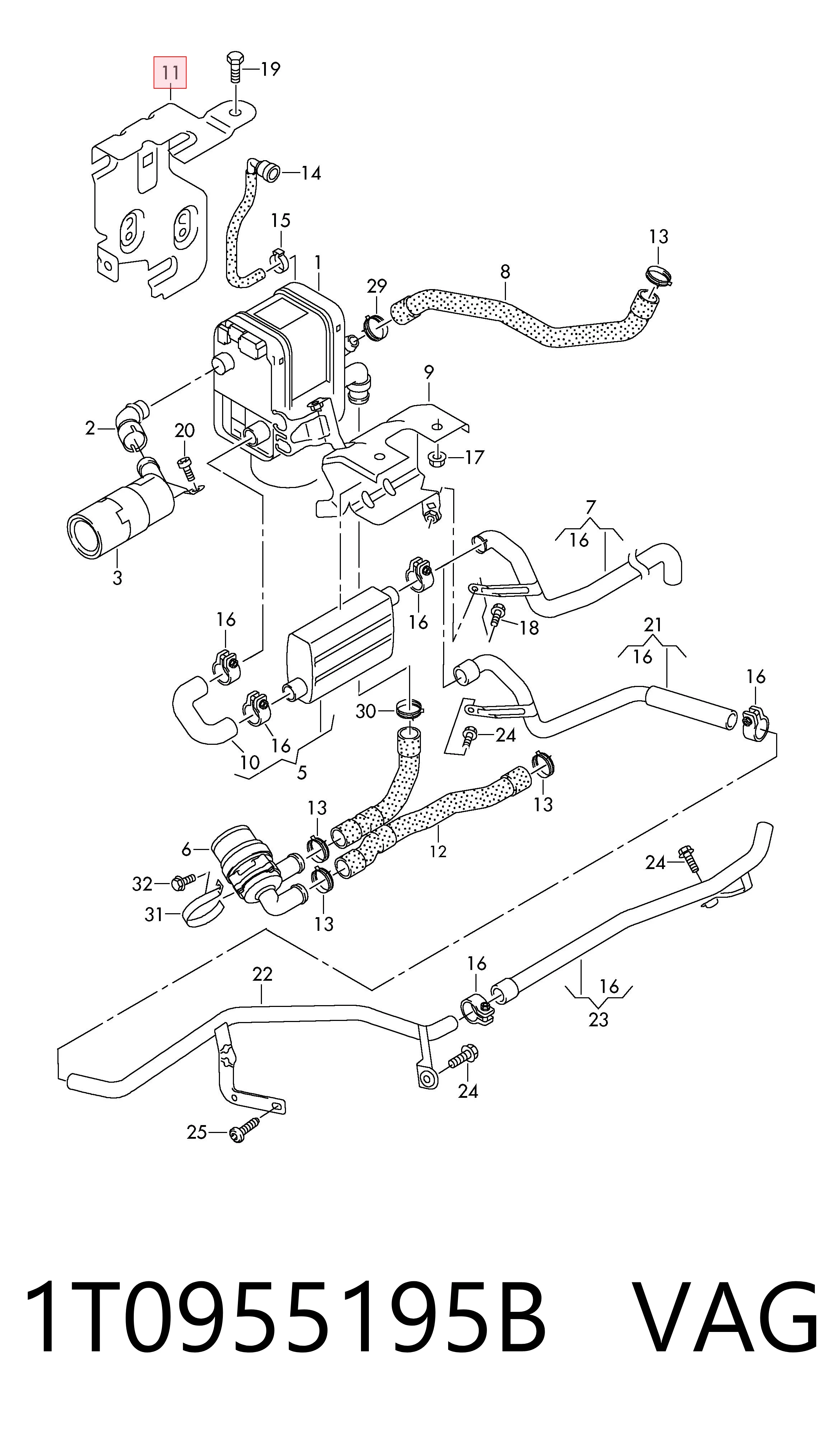 1T0955195B VAG 