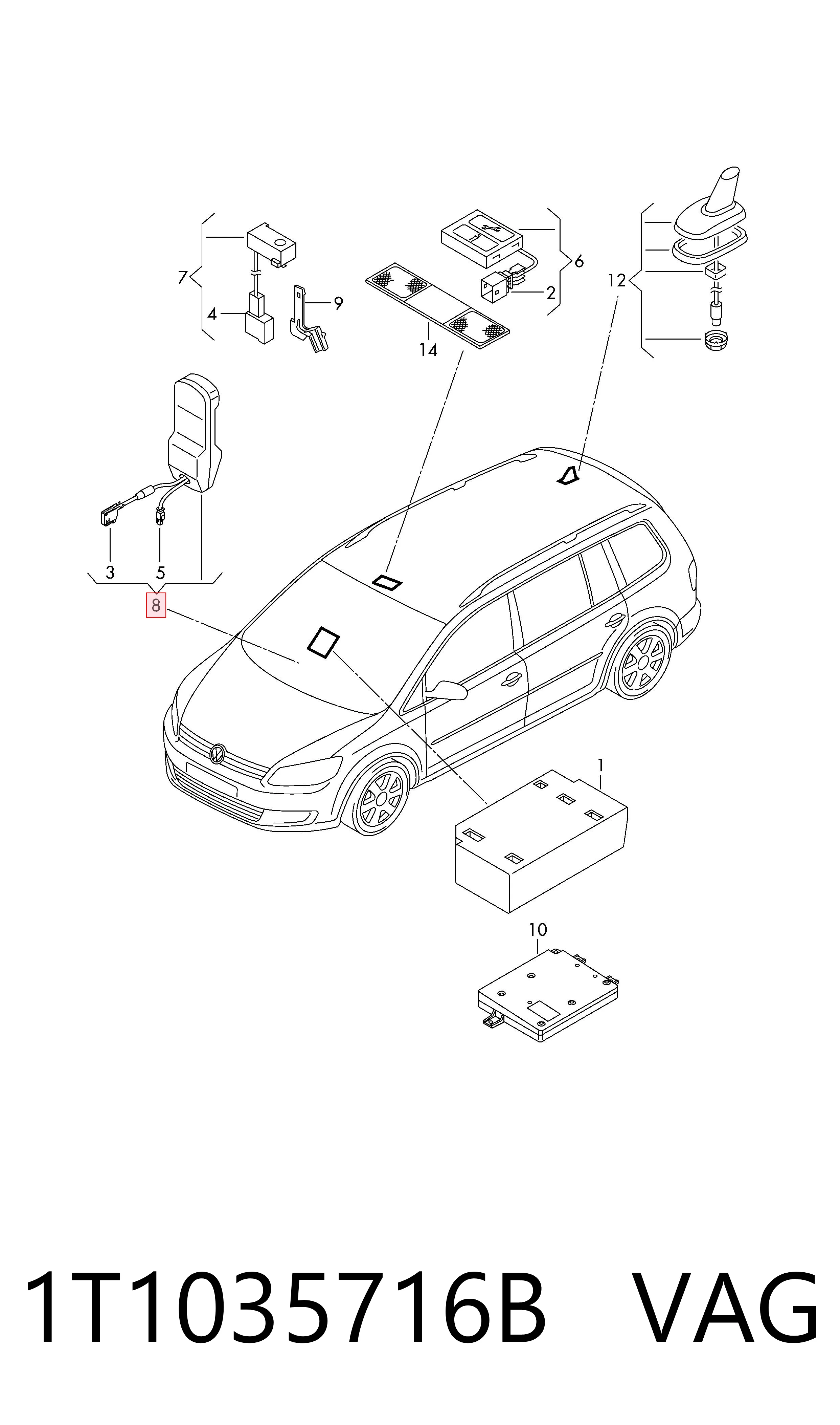 1T1035716B VAG 