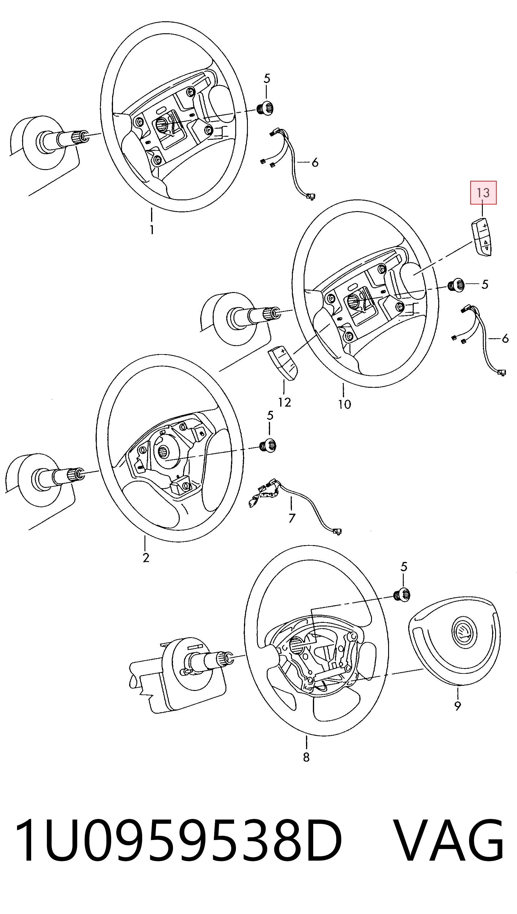 1U0959538D VAG 