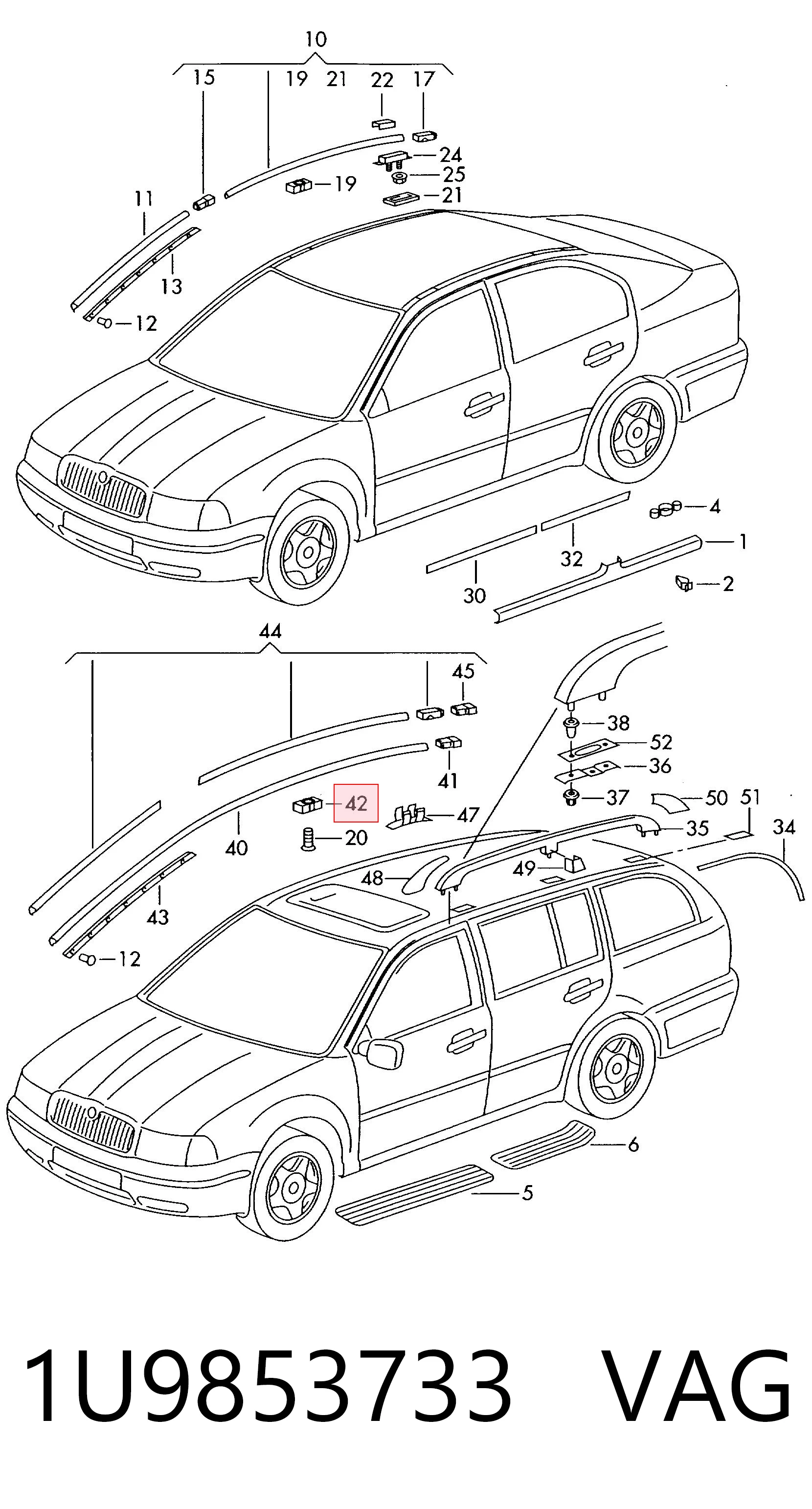 1U9853733 VAG 
