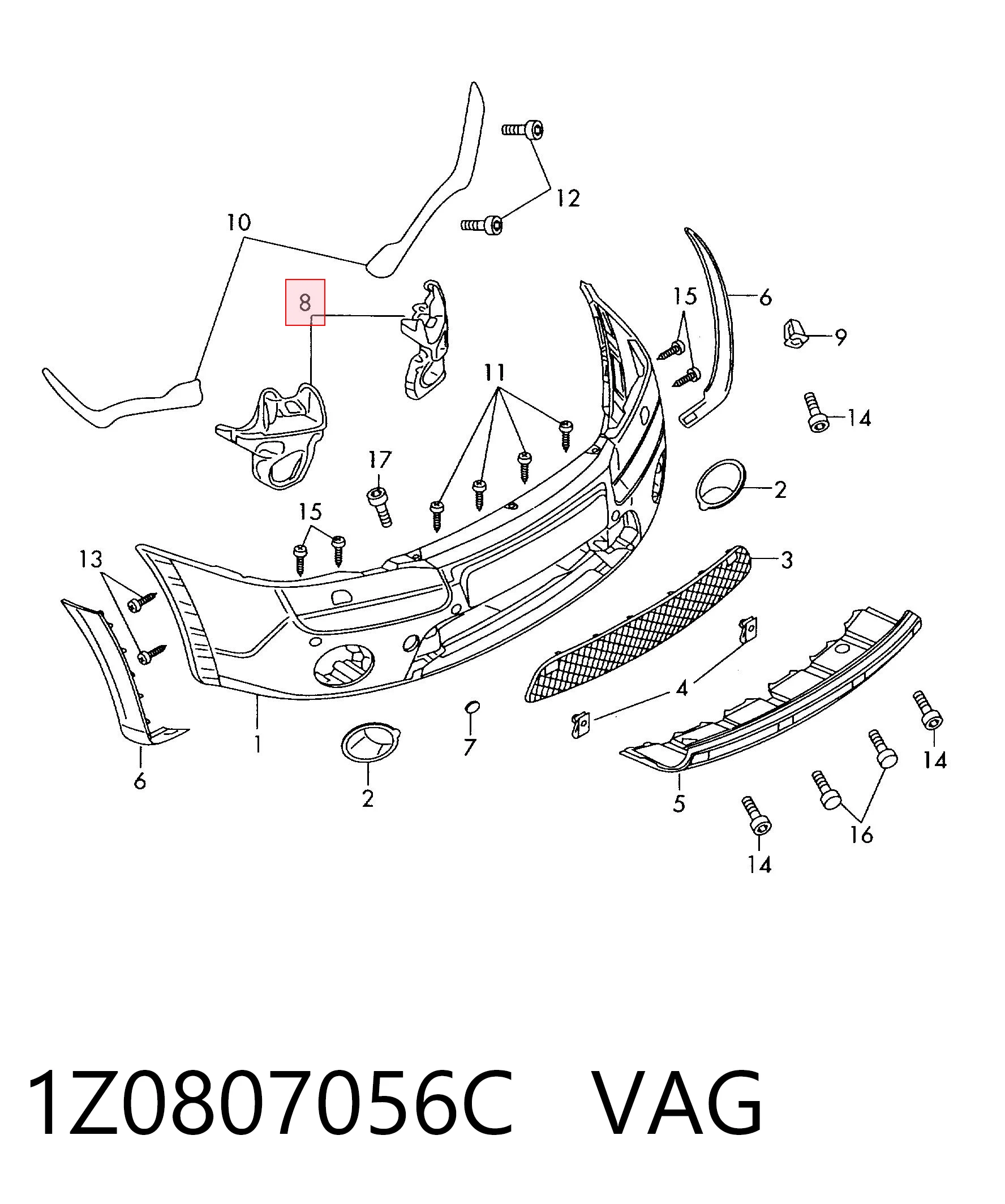 1Z0807056C VAG 