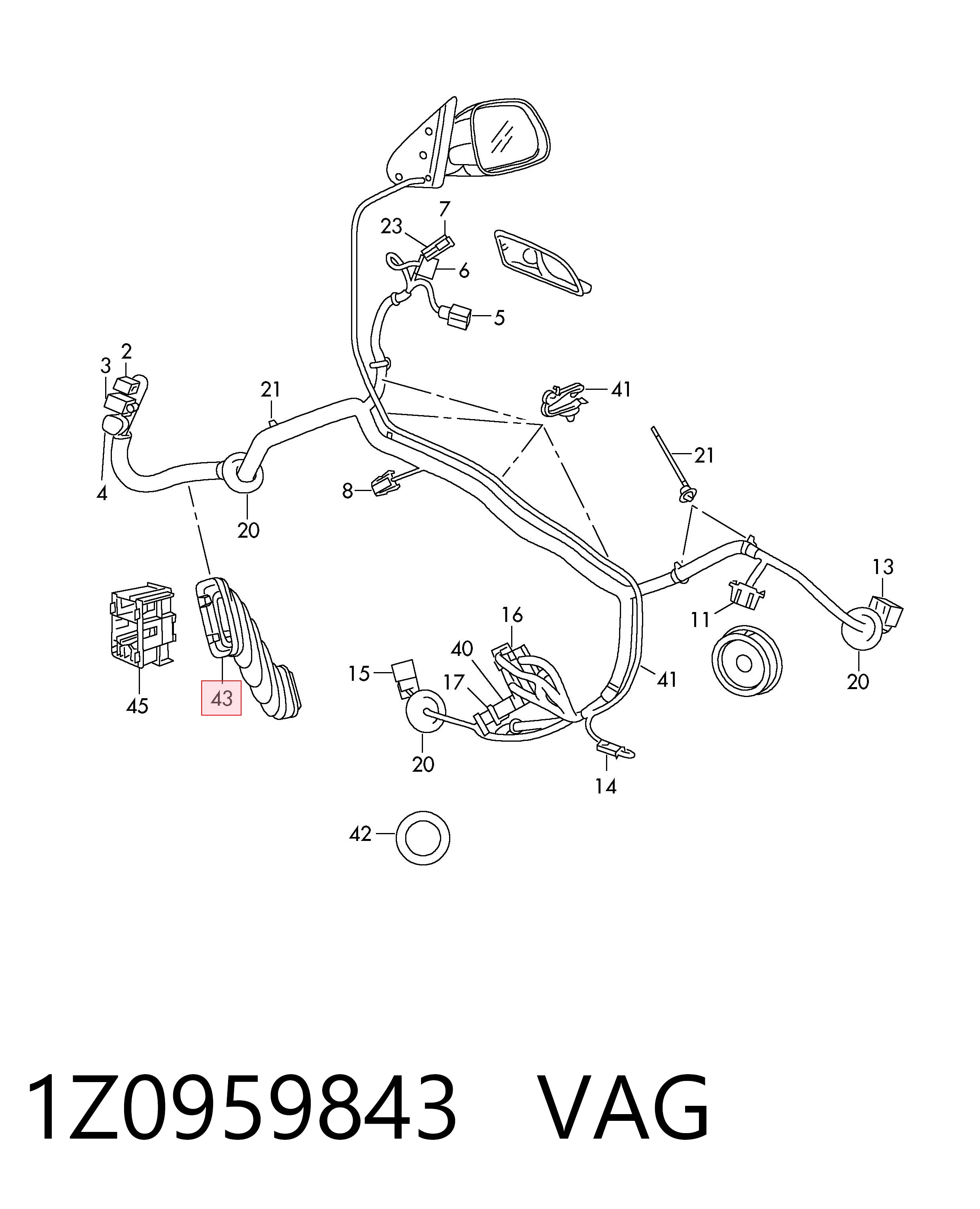 1Z0959843 VAG 