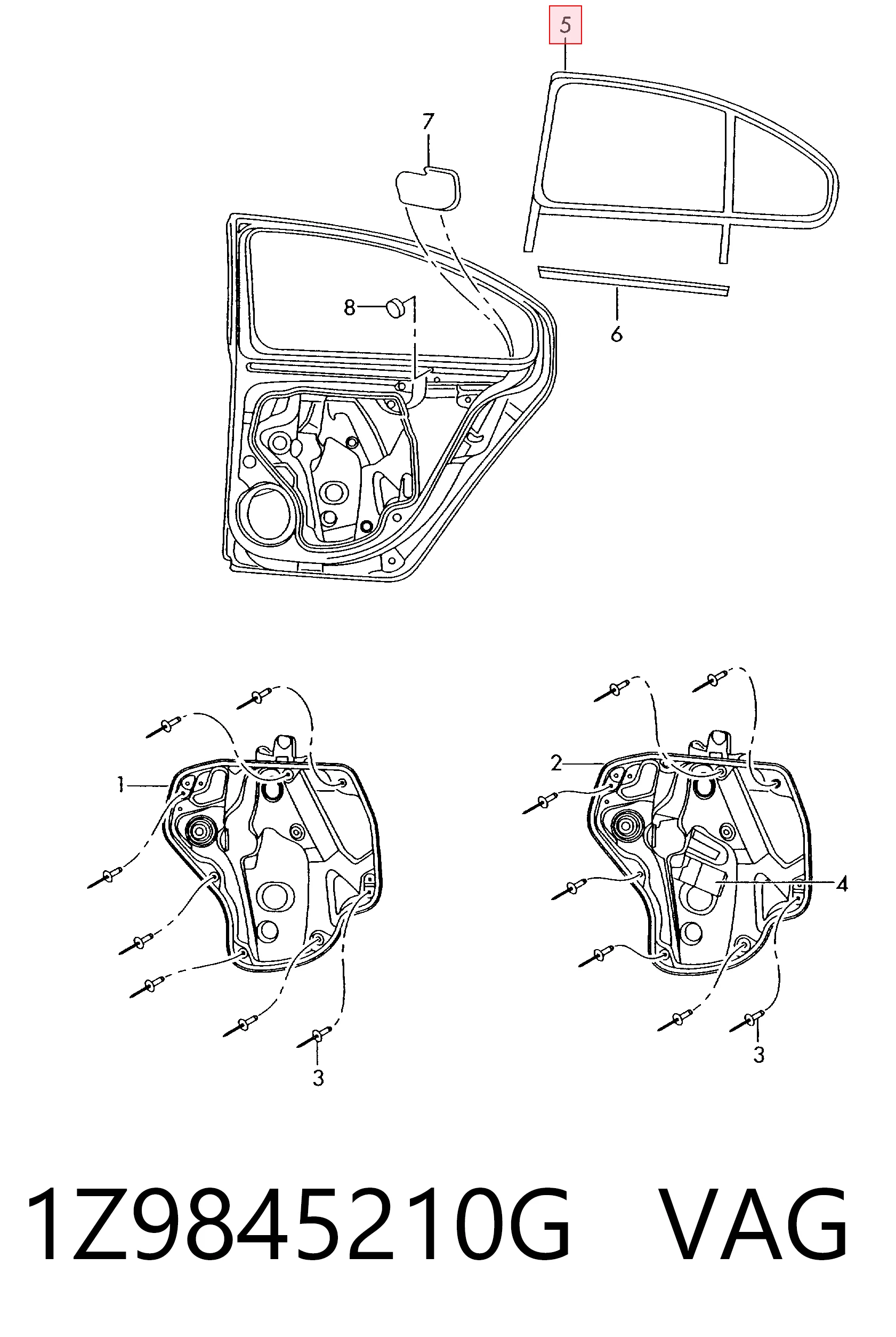 1Z9845210G VAG 
