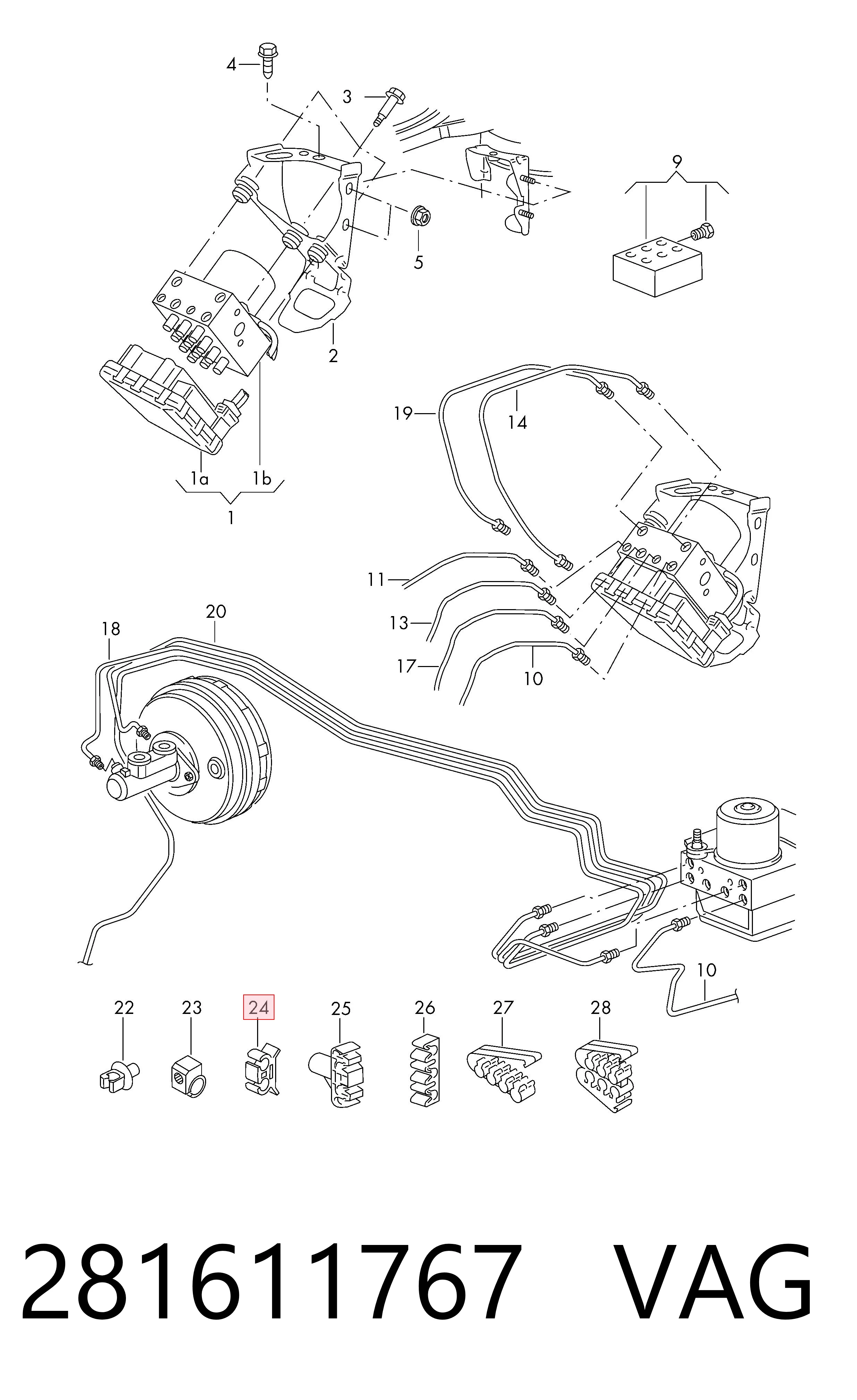  VAG 281611767 ціна, від 3.47 USD