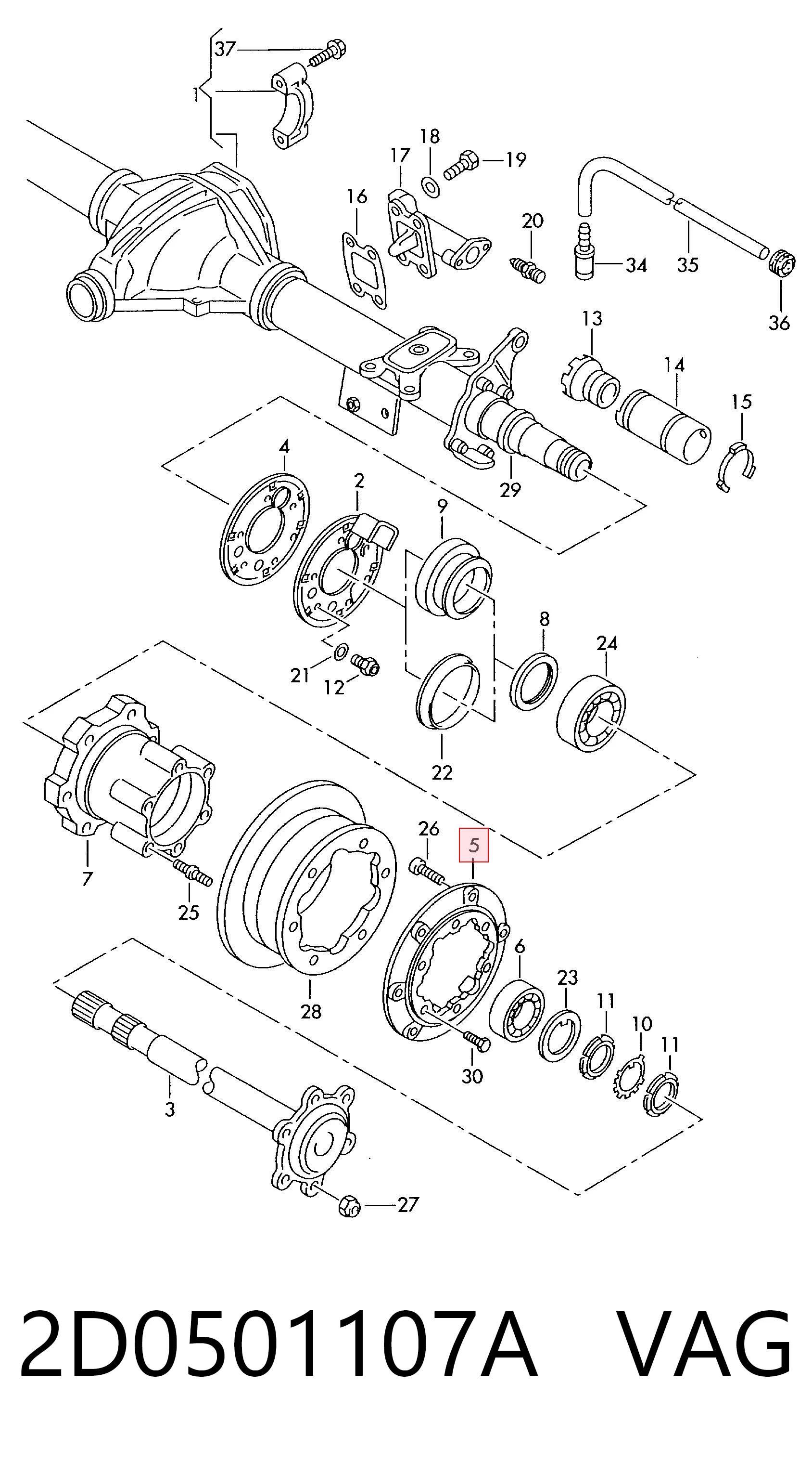 2D0501107A VAG