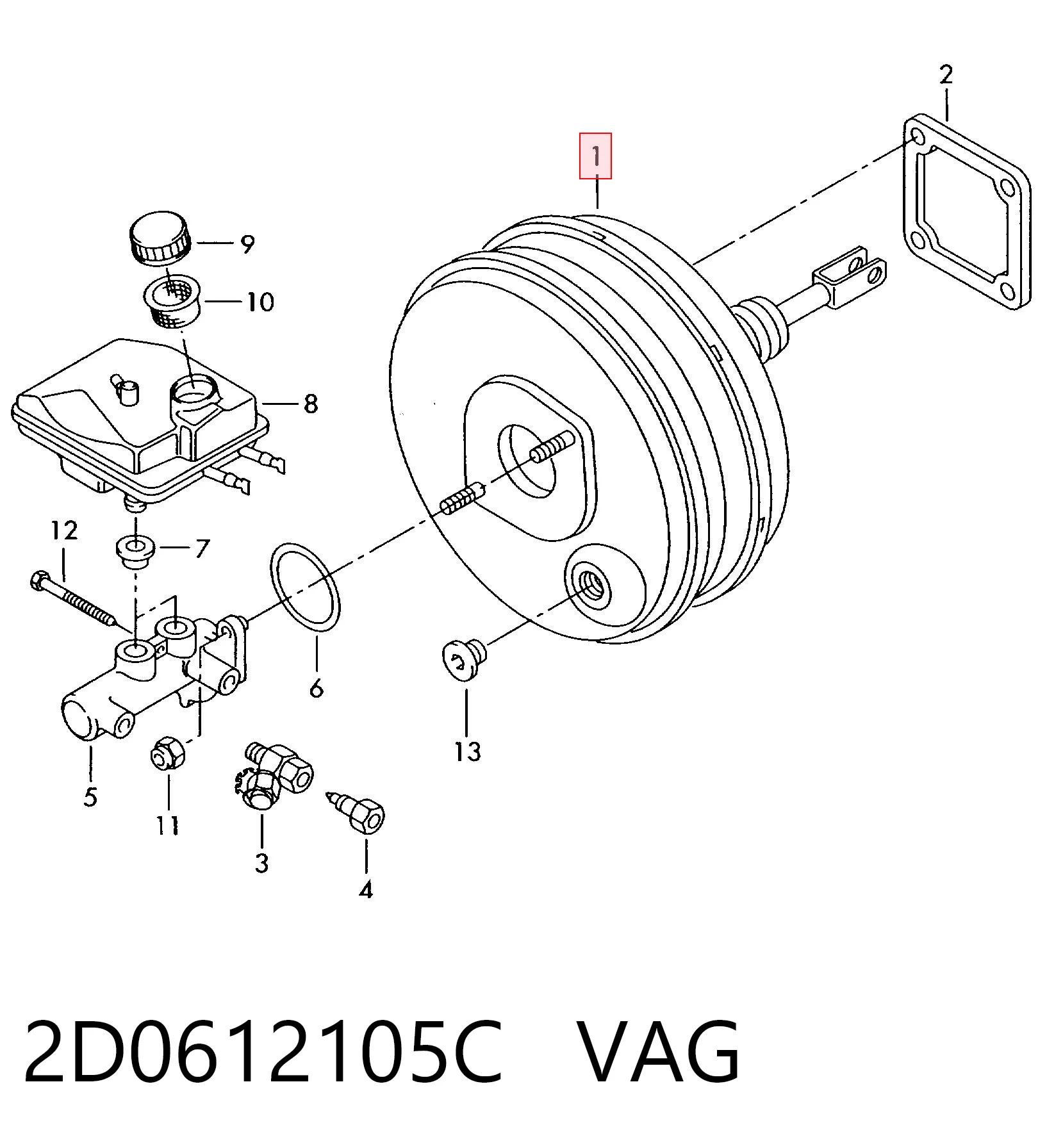 2D0612105C VAG