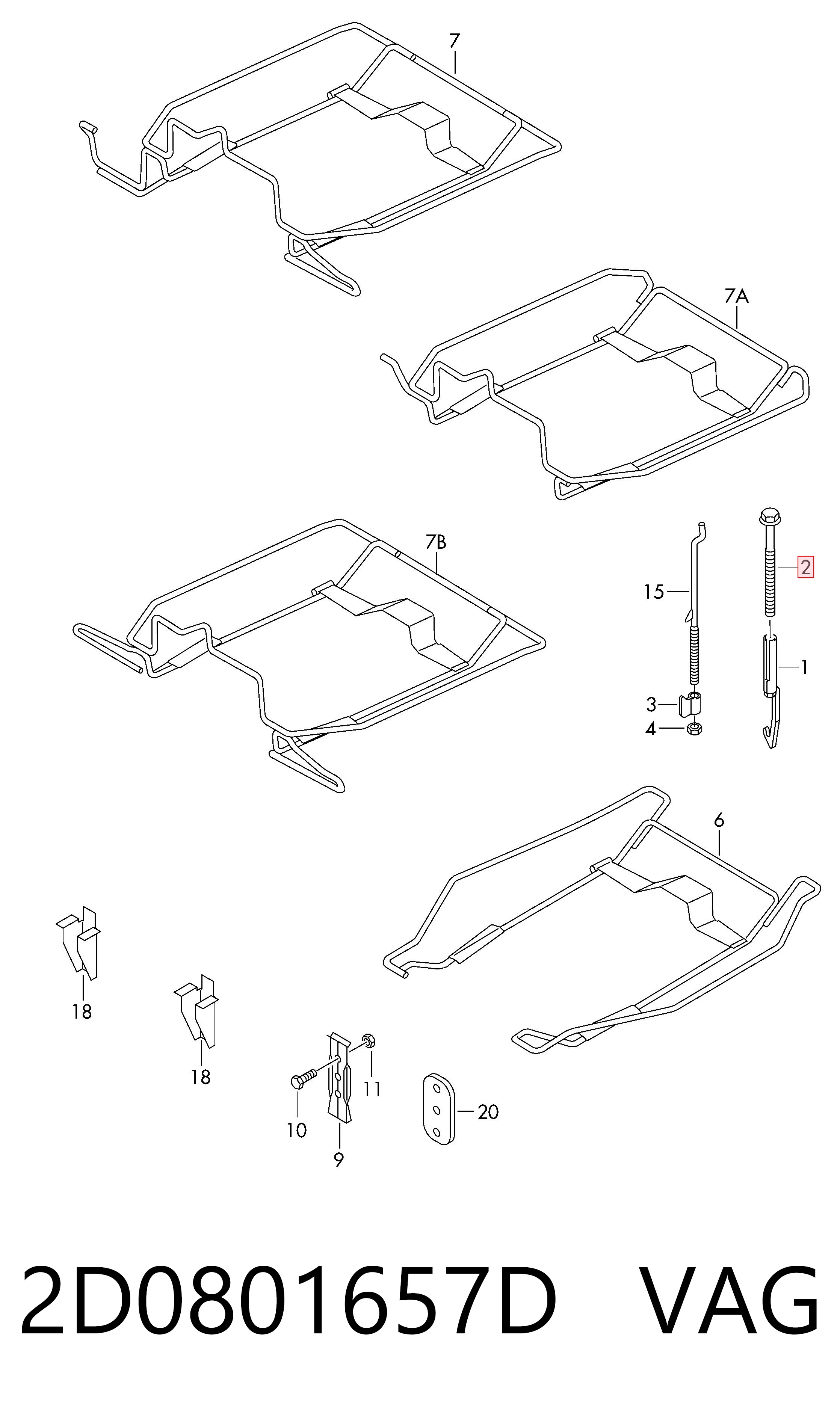 2D0801657D VAG 
