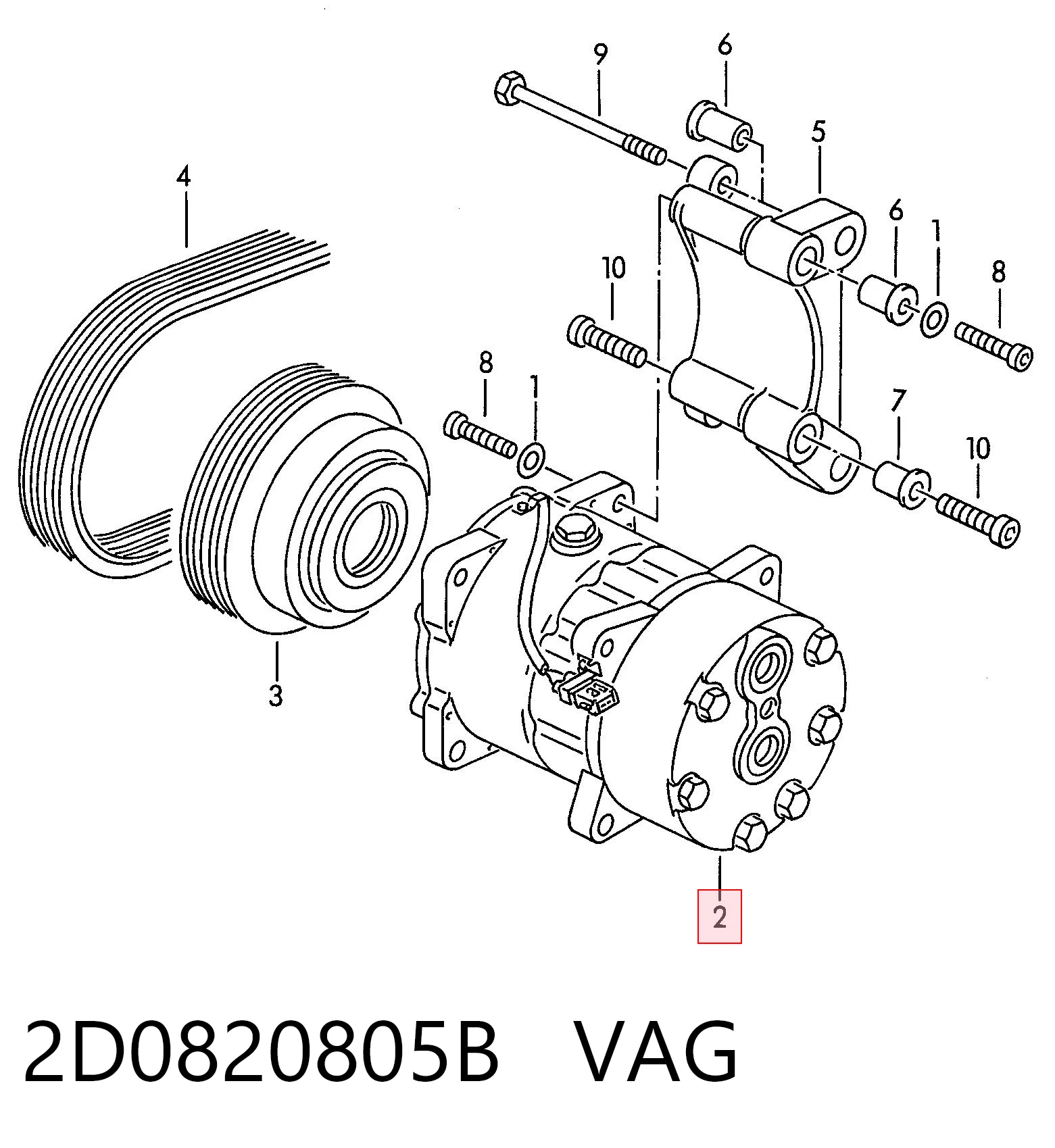 2D0820805B VAG