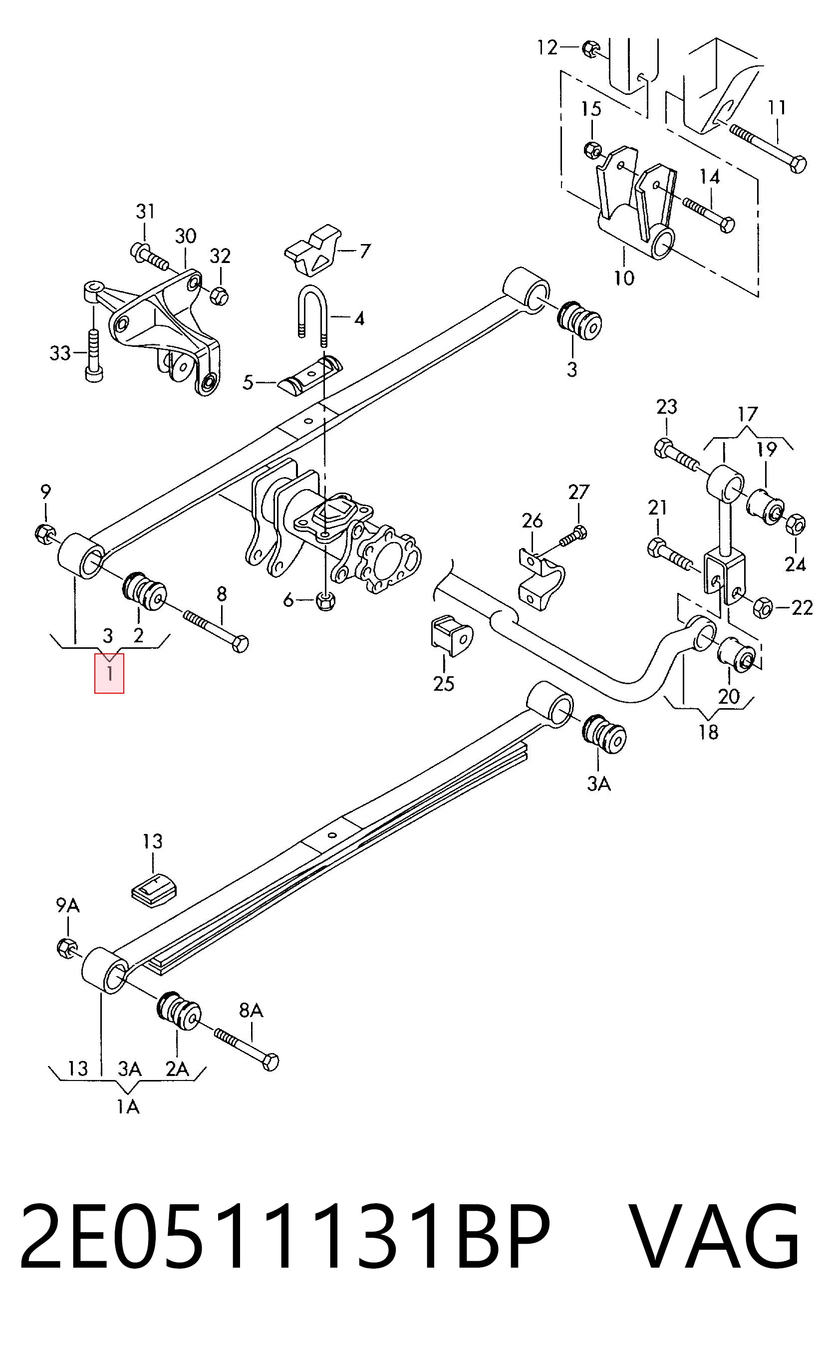 Ресори додаткові Mercedes A9063208206 ціна, від 163.55 USD