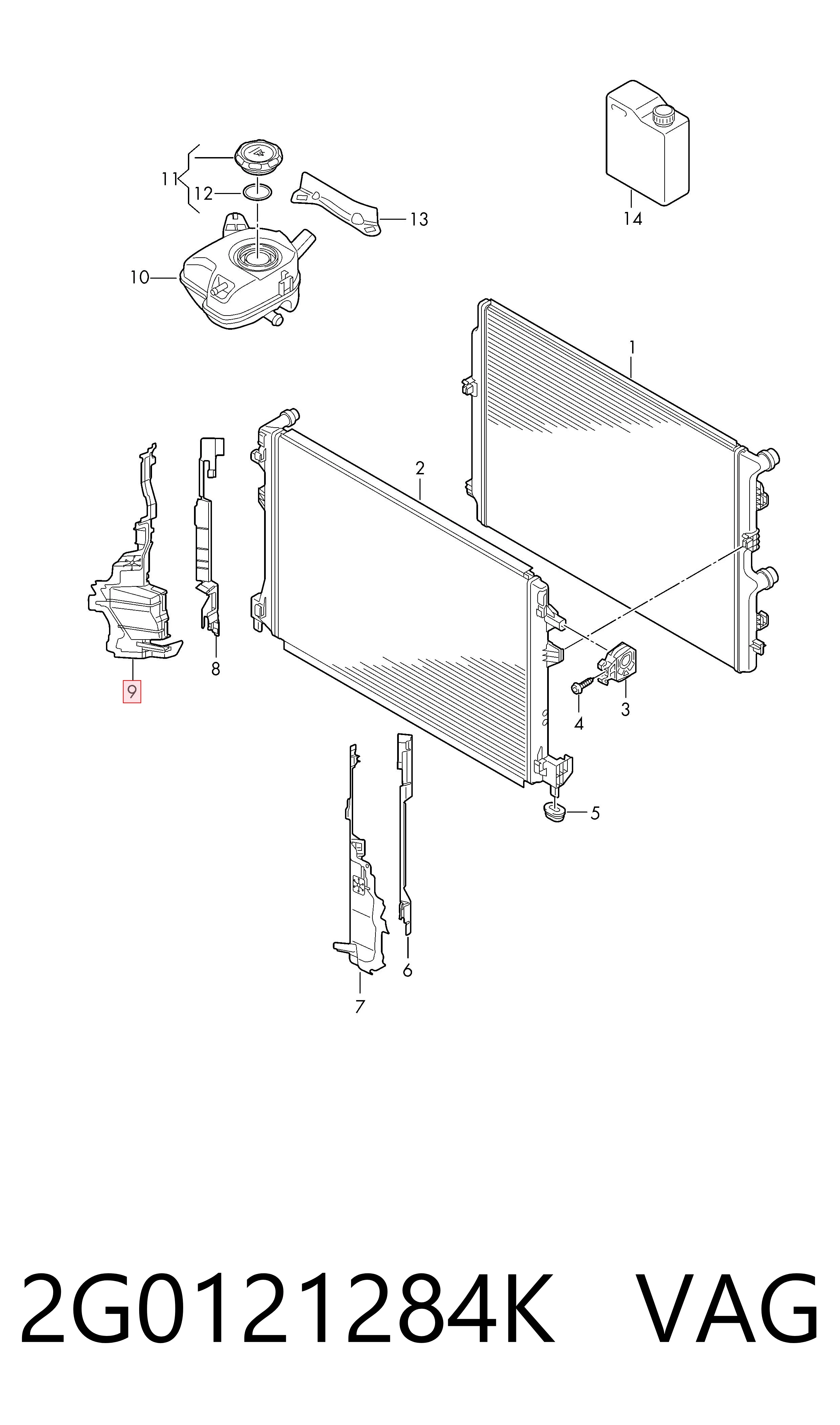 2G0121284K VAG 