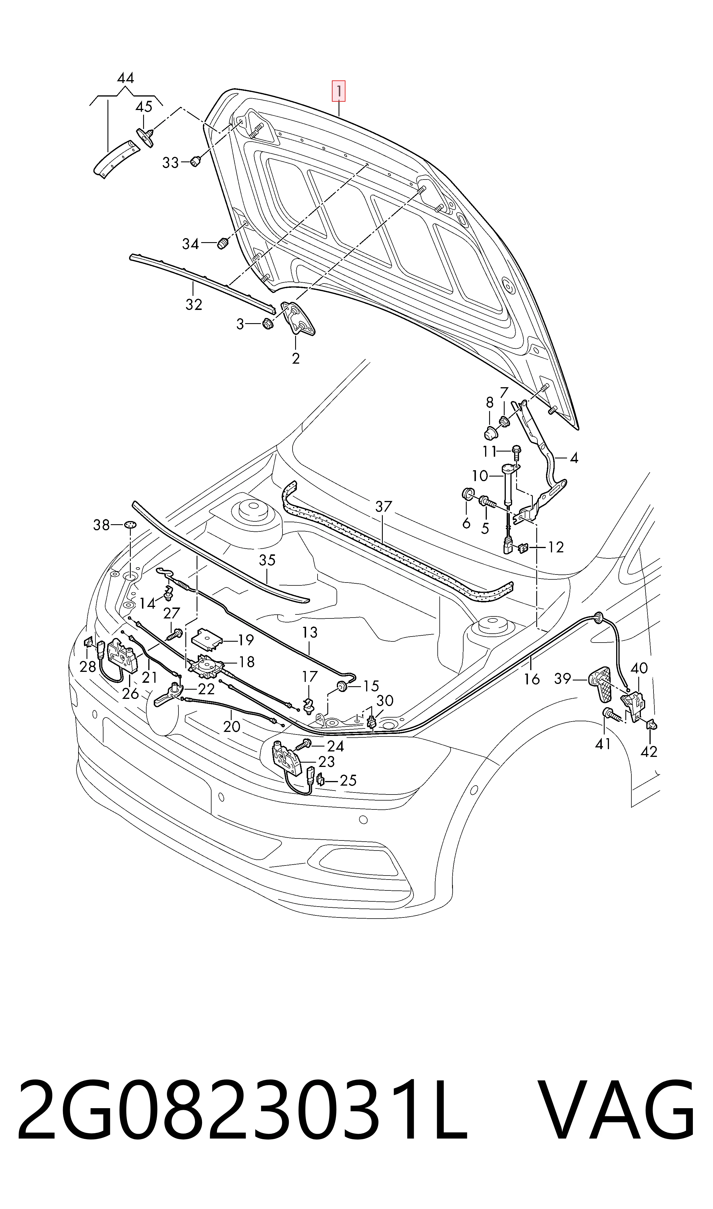  Капот Volkswagen Polo 6