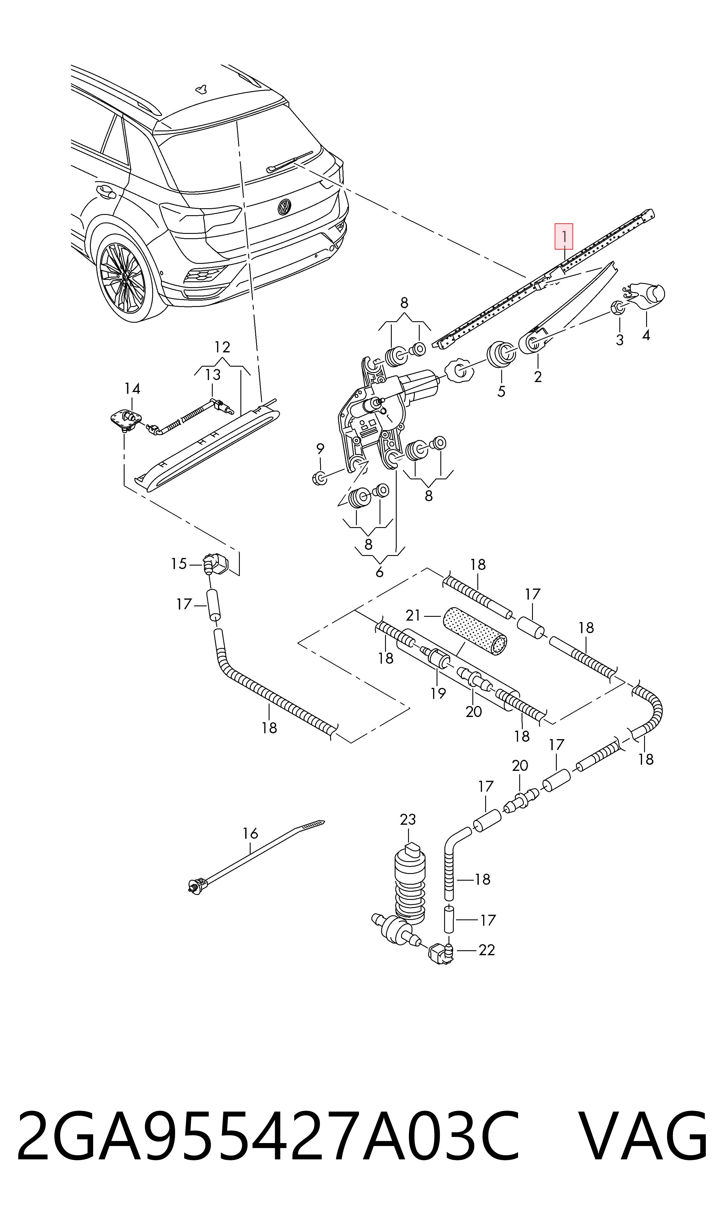 2GA955427A03C VAG 