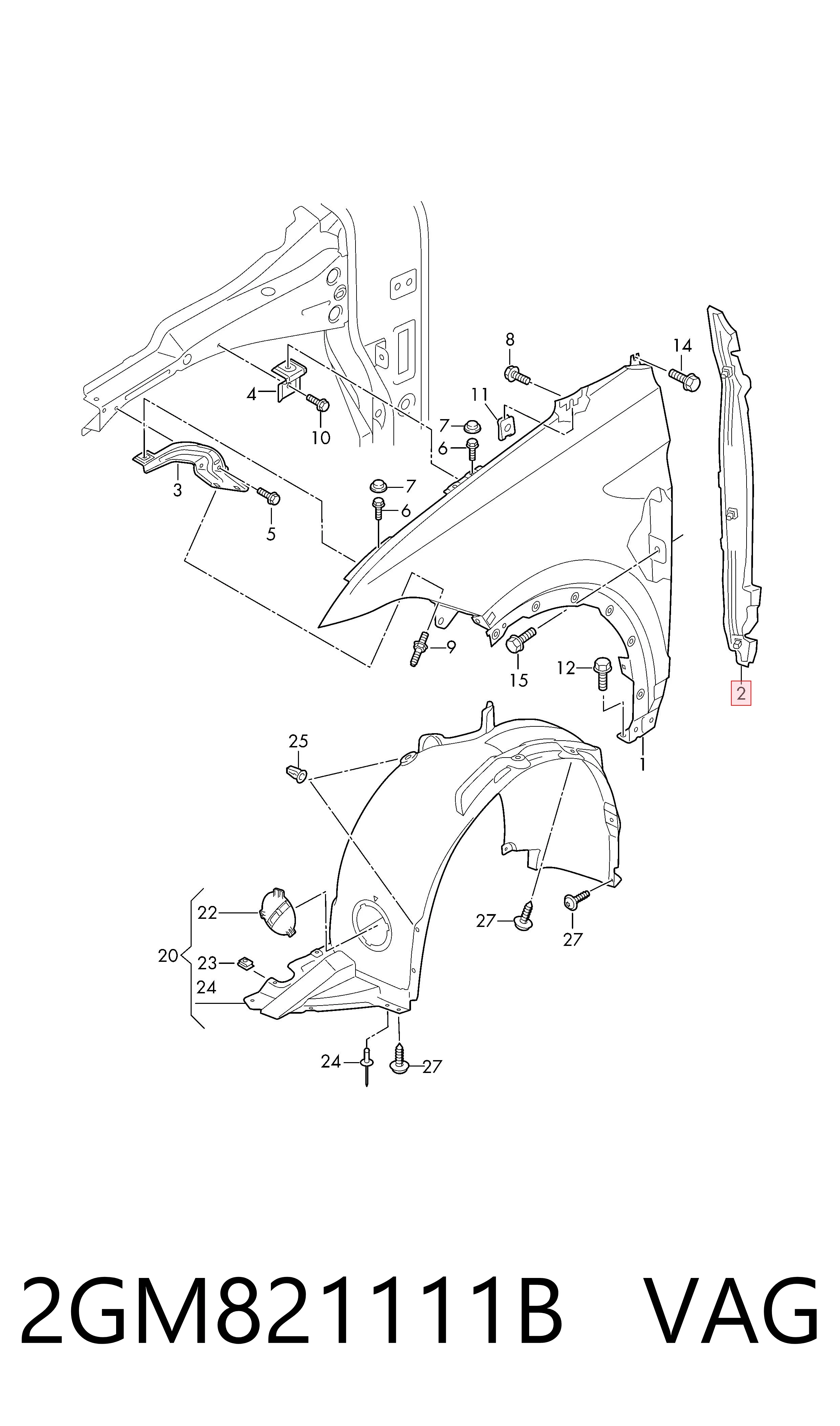 2GM821111B VAG 