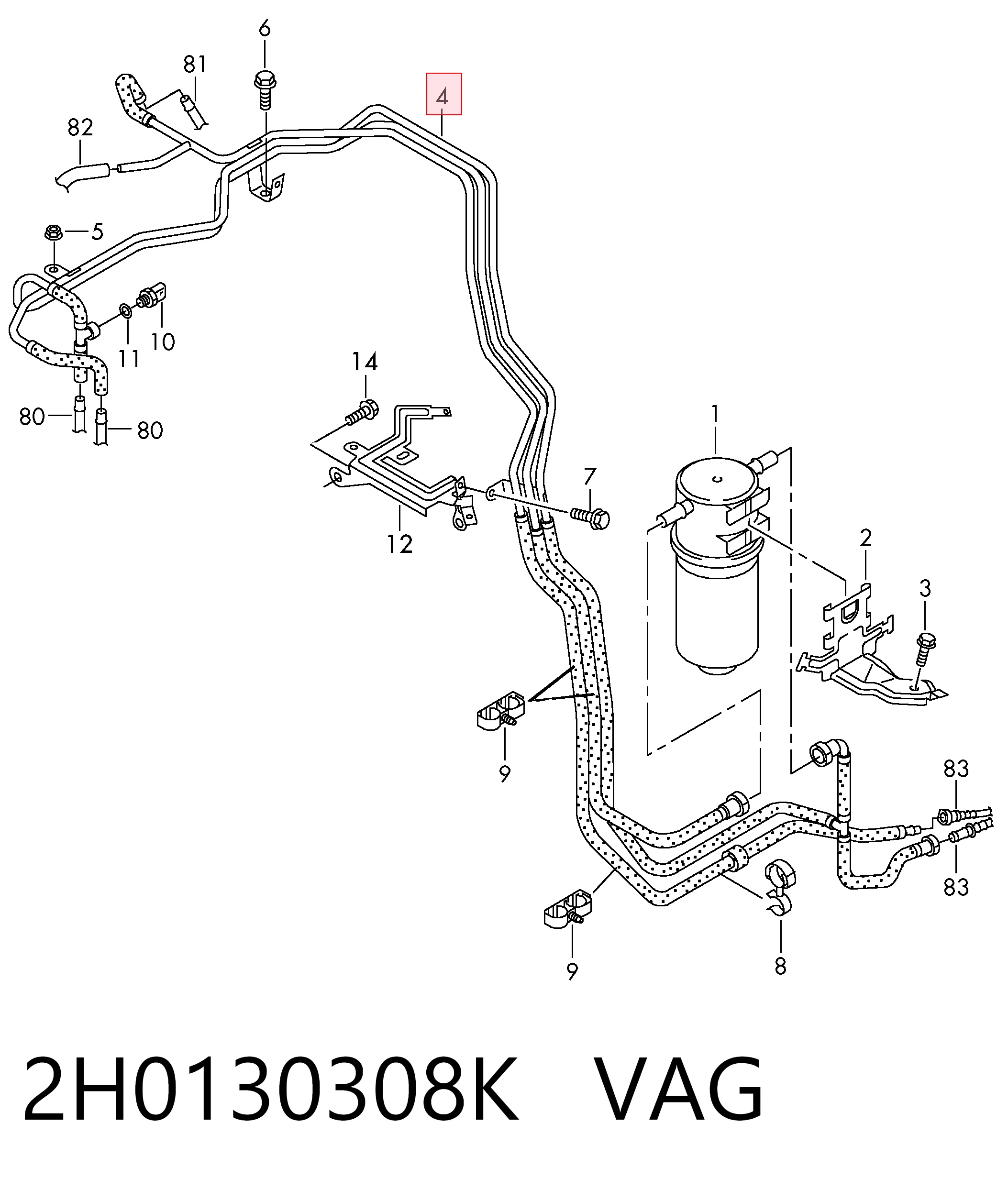 2H0130308K VAG 