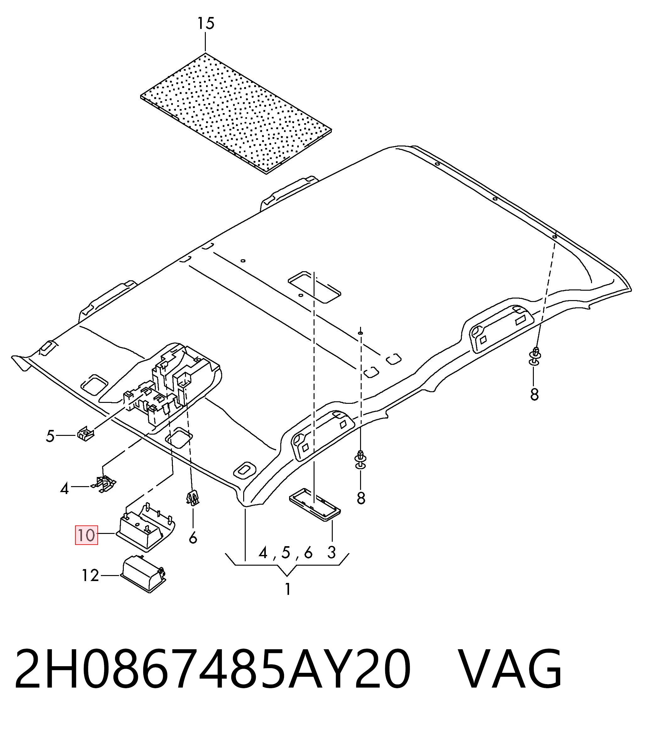  2H0867485AY20 VAG