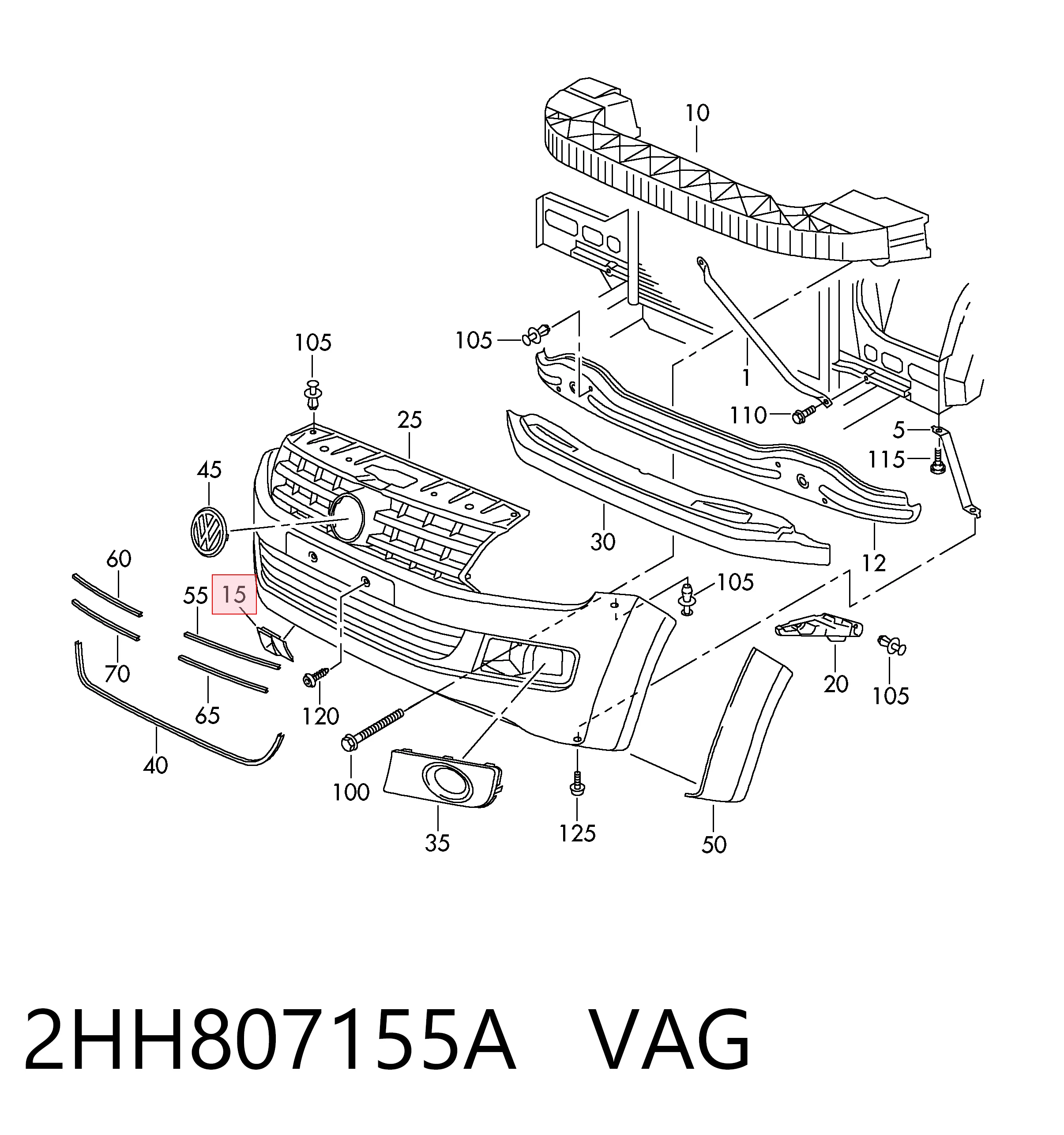 2HH807155A VAG 