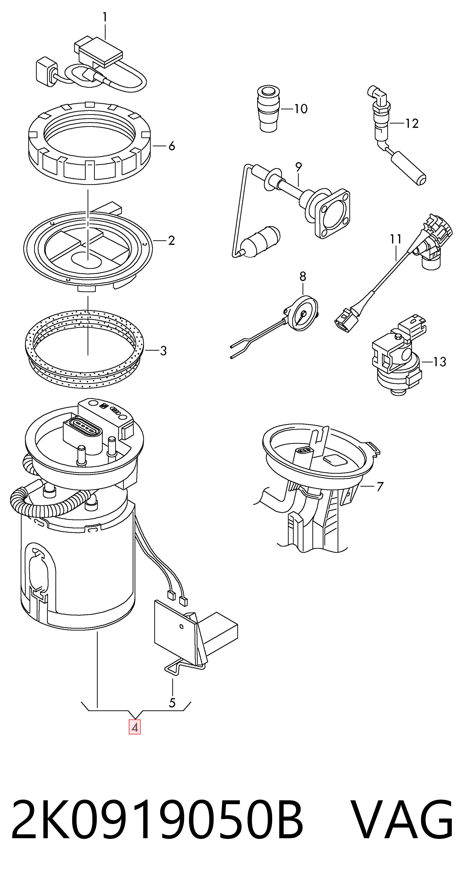 Модуль бензонасоса Magneti Marelli 313011313276 ціна, від 76.22 USD