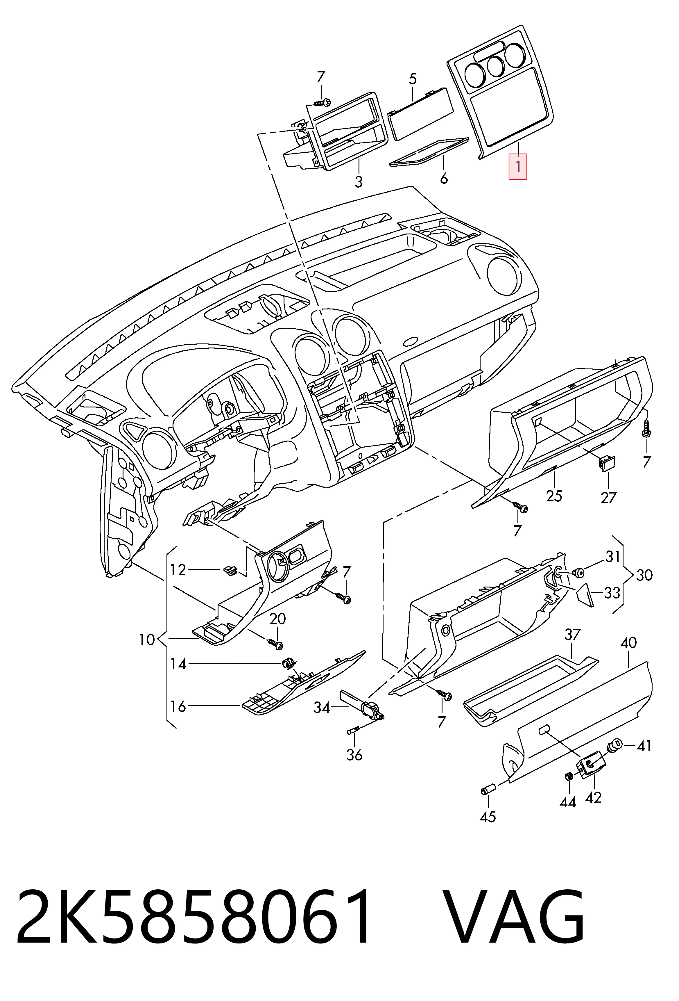 2K5858061 VAG 
