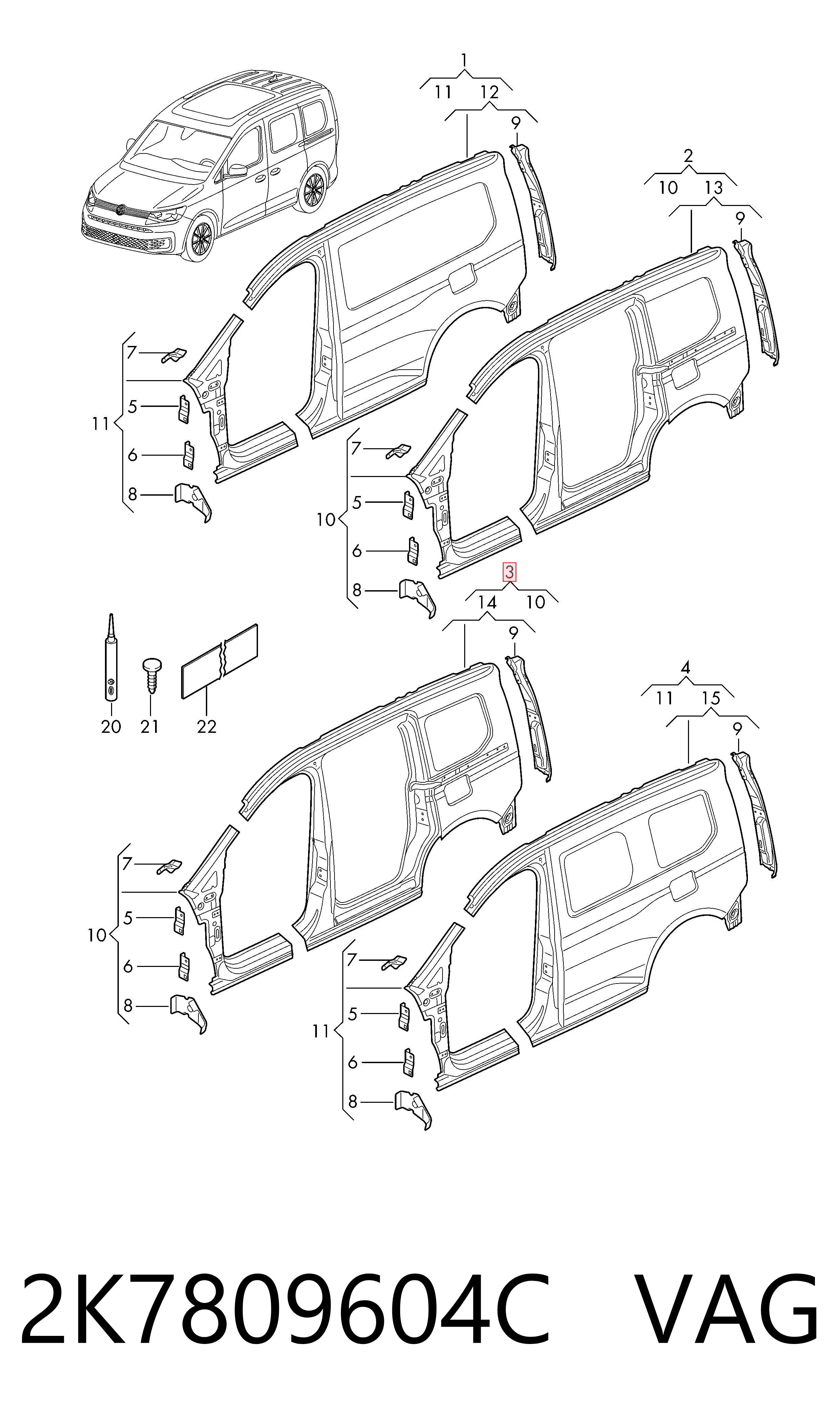 2K7809604C VAG