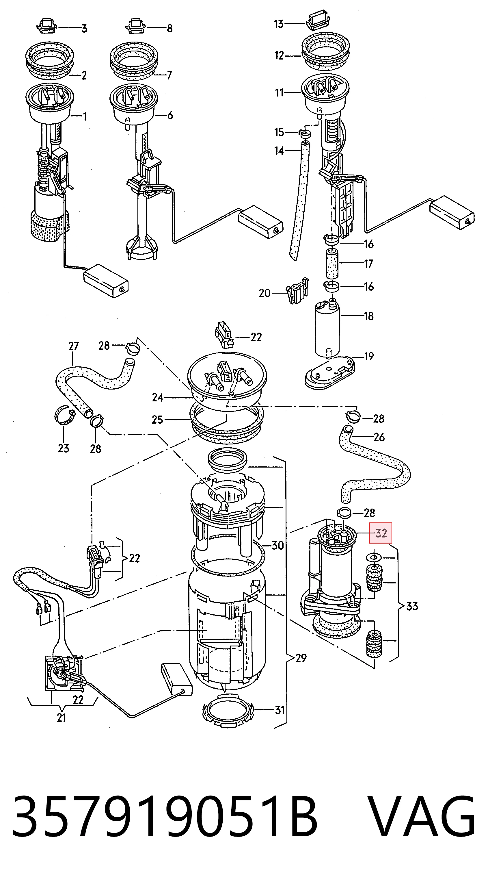 Купити 111862756 Hans Pries (Topran) Елемент-турбінка паливного насосу