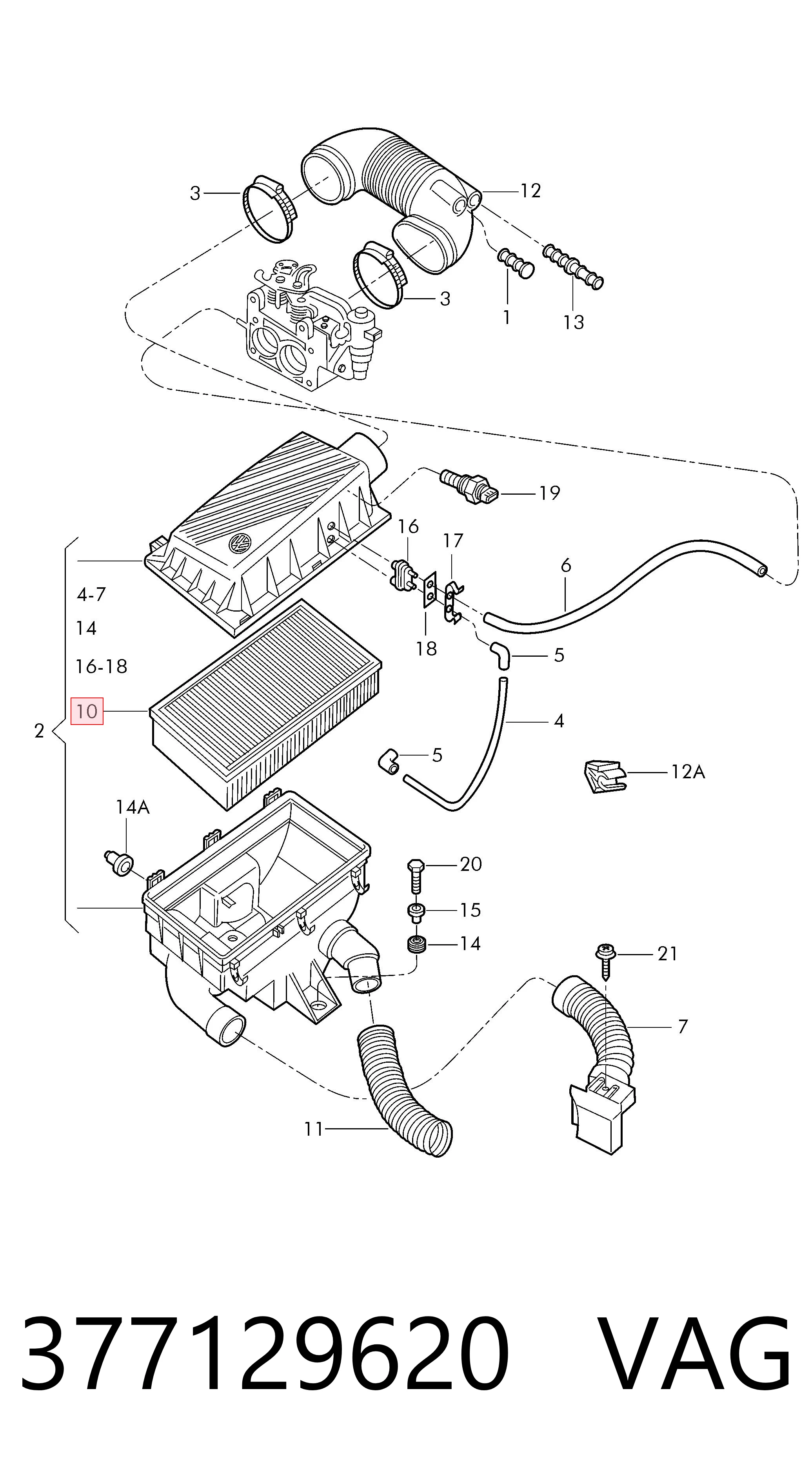 Елемент повітряного фільтра AND 3C129009 ціна, від 3.99 USD
