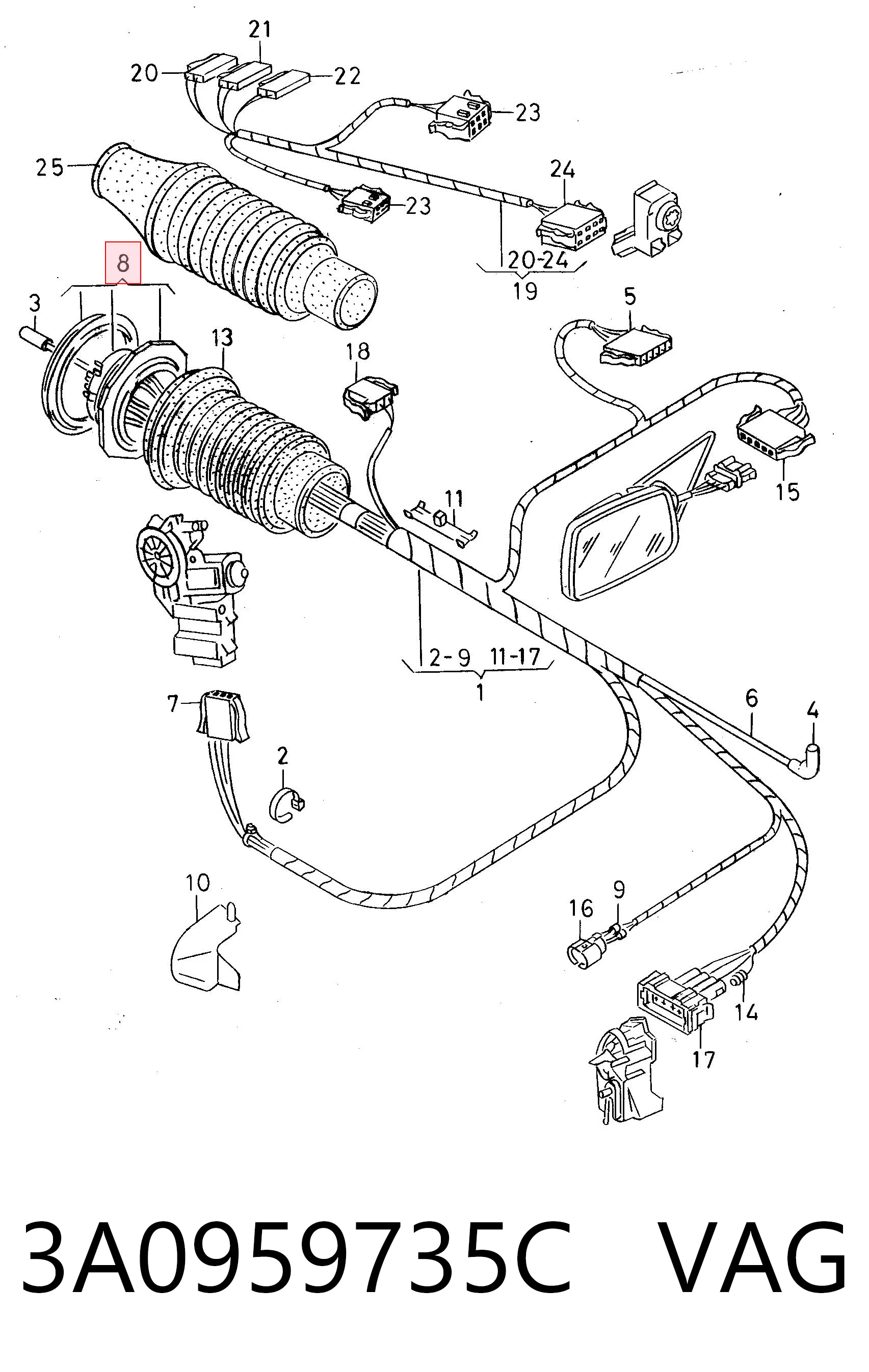 3A0959735C VAG 