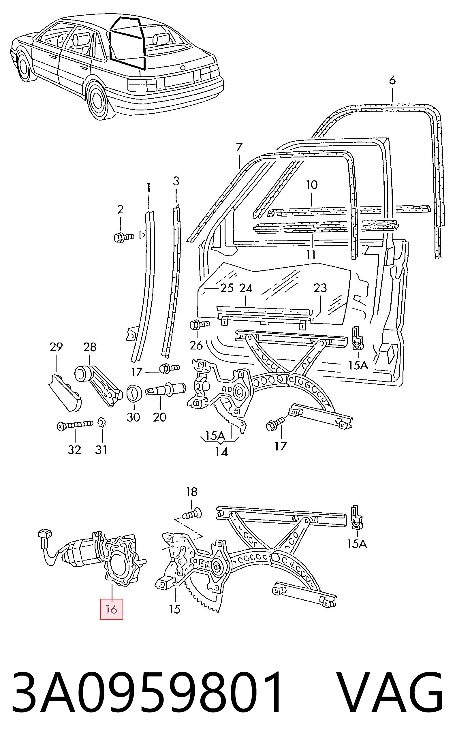 3A0959801 VAG