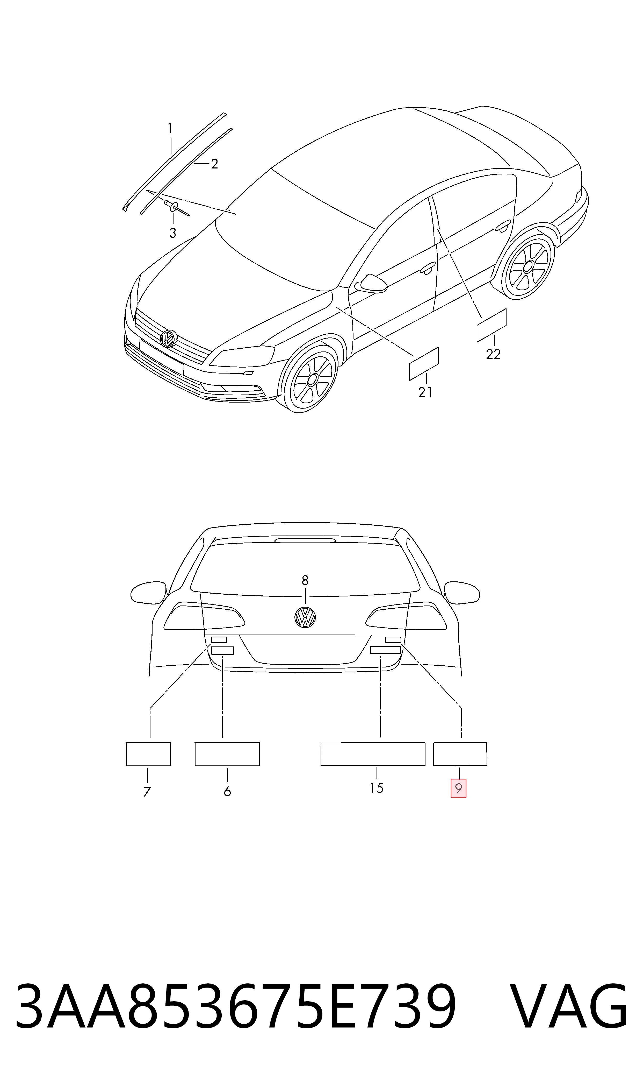 3AA853675E739 VAG 