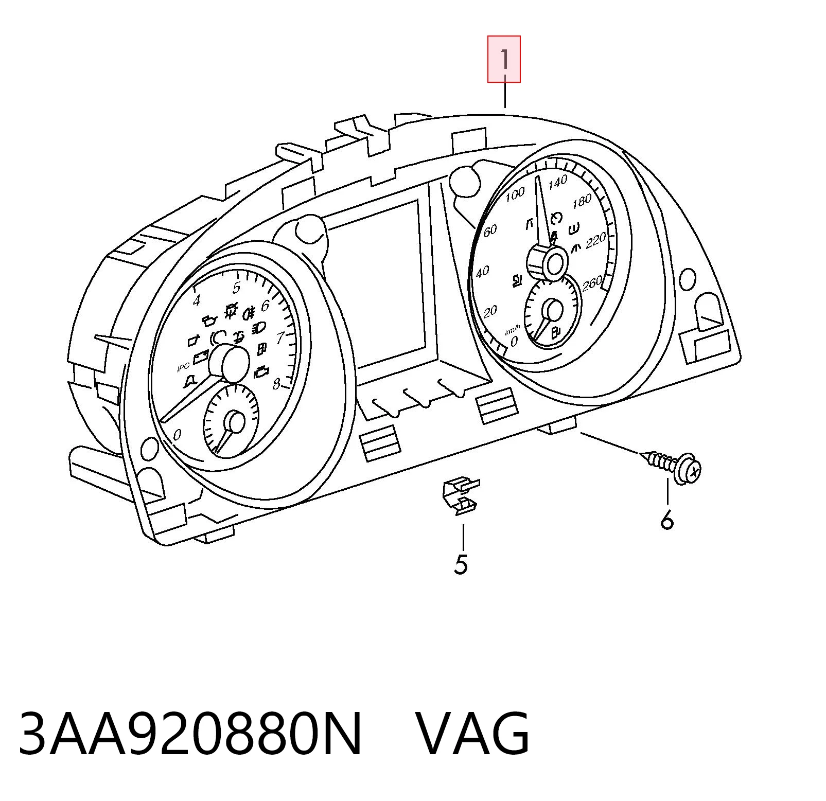 3AA920880N VAG
