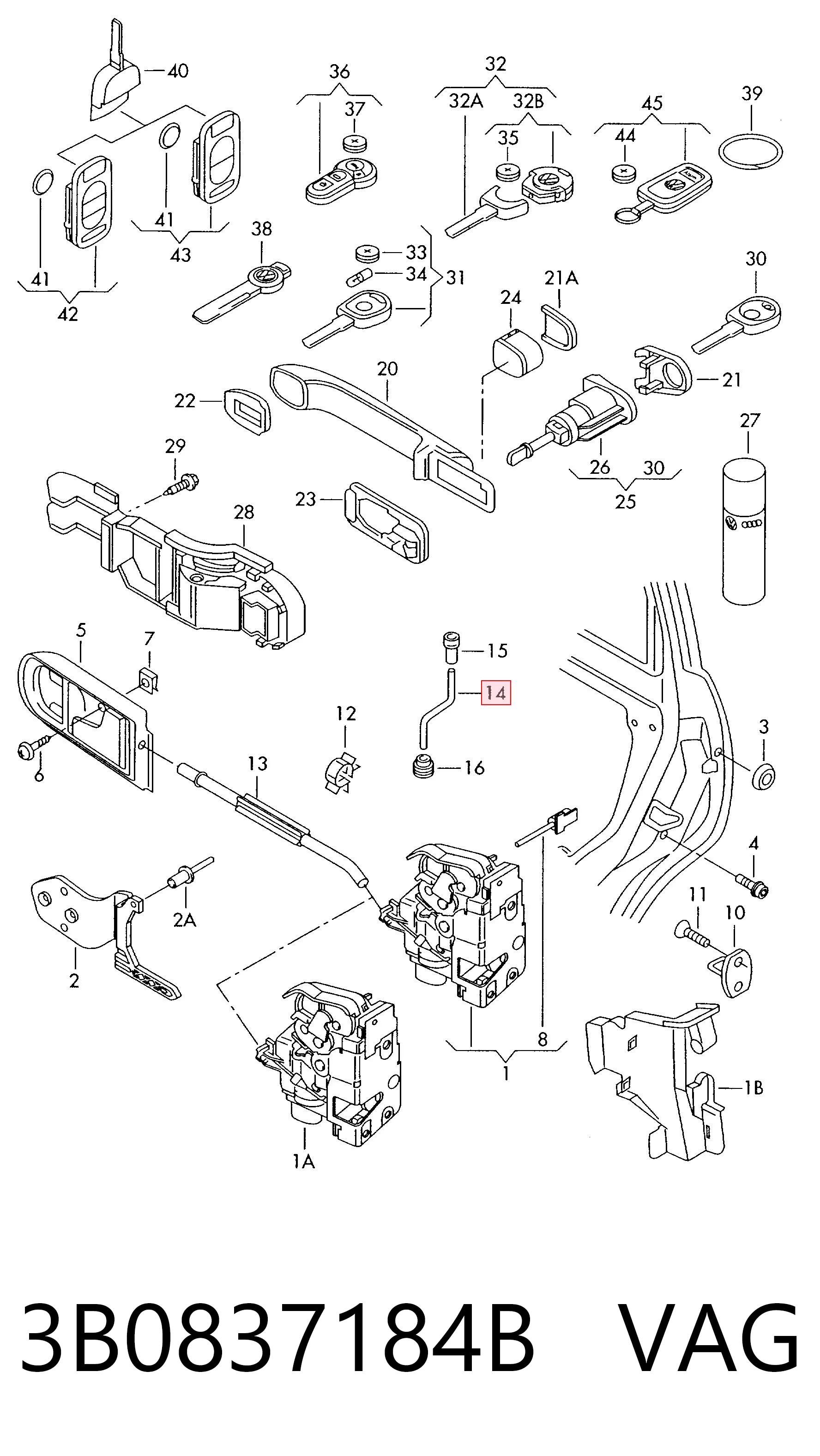 3B0837184B VAG 