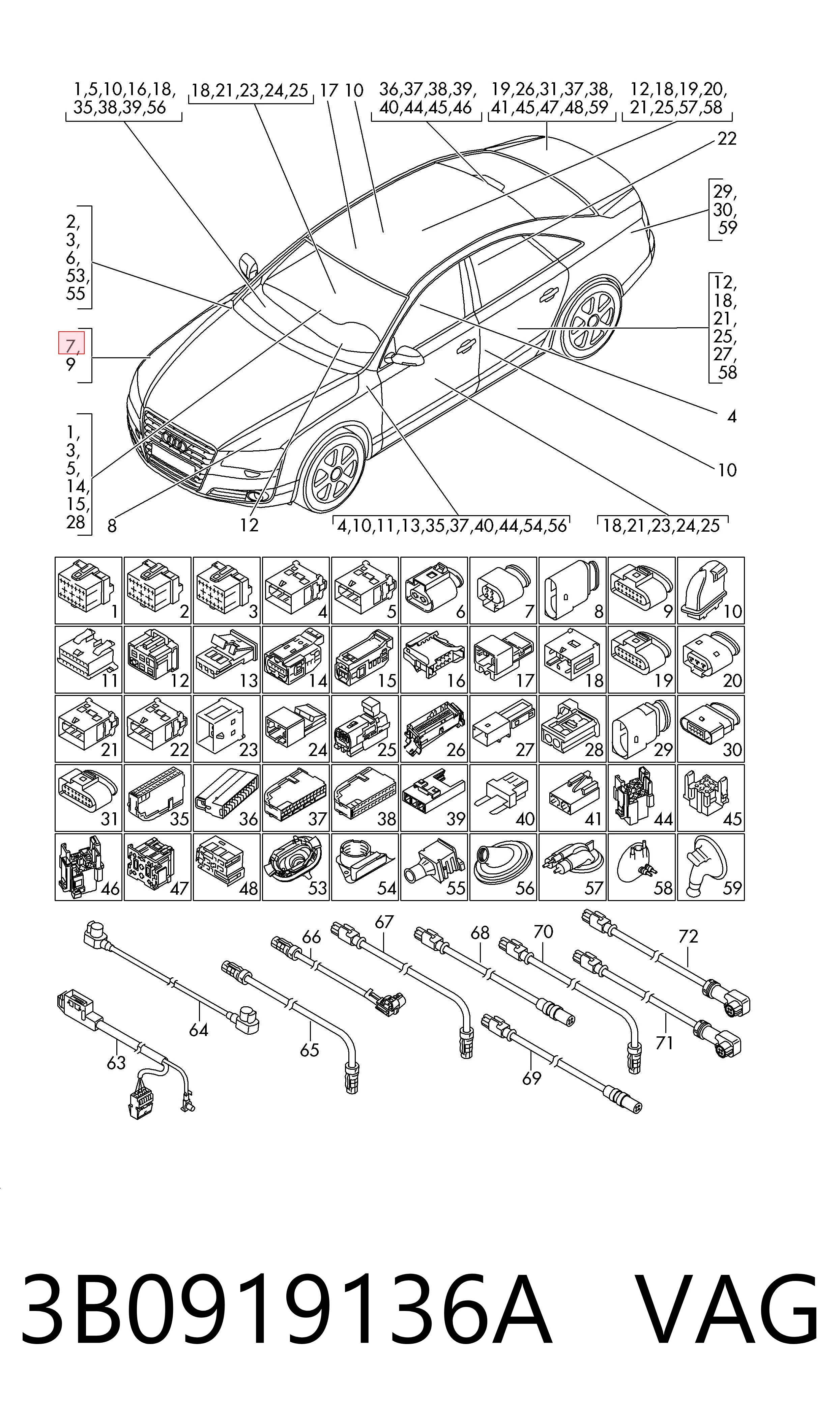  VAG 3B0919136A ціна, від 5.09 USD