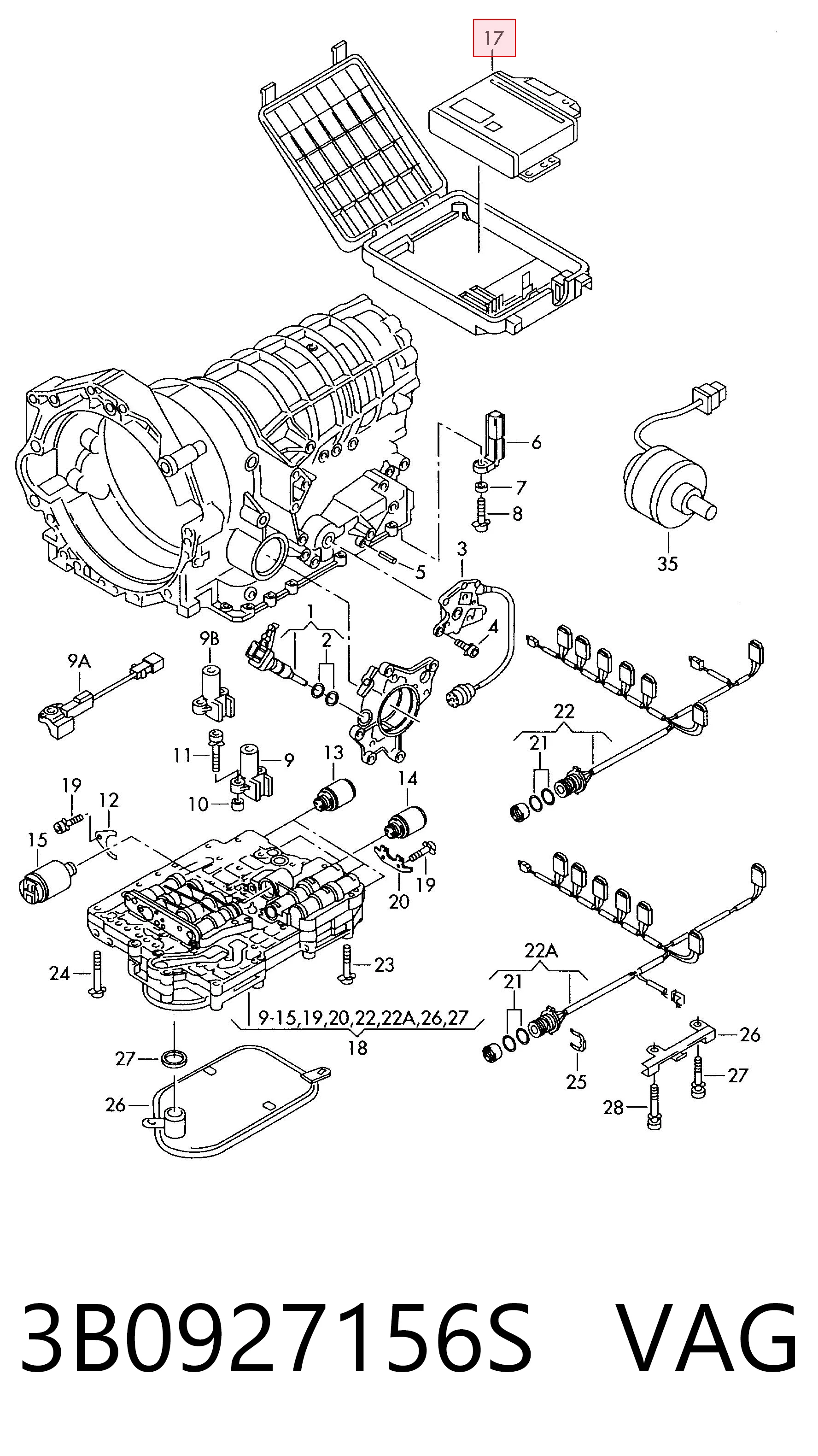 3B0927156S VAG