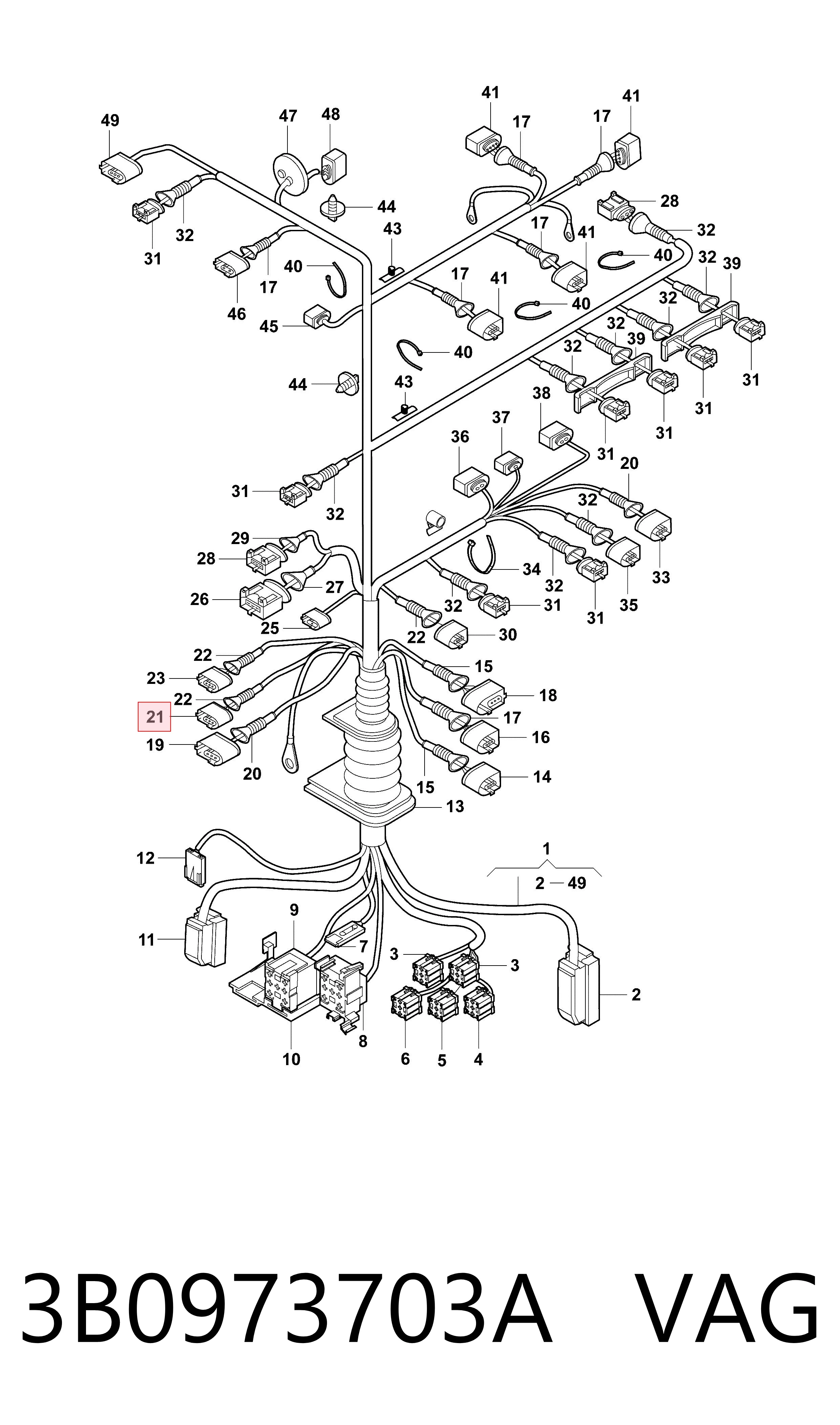 3B0973703A VAG 