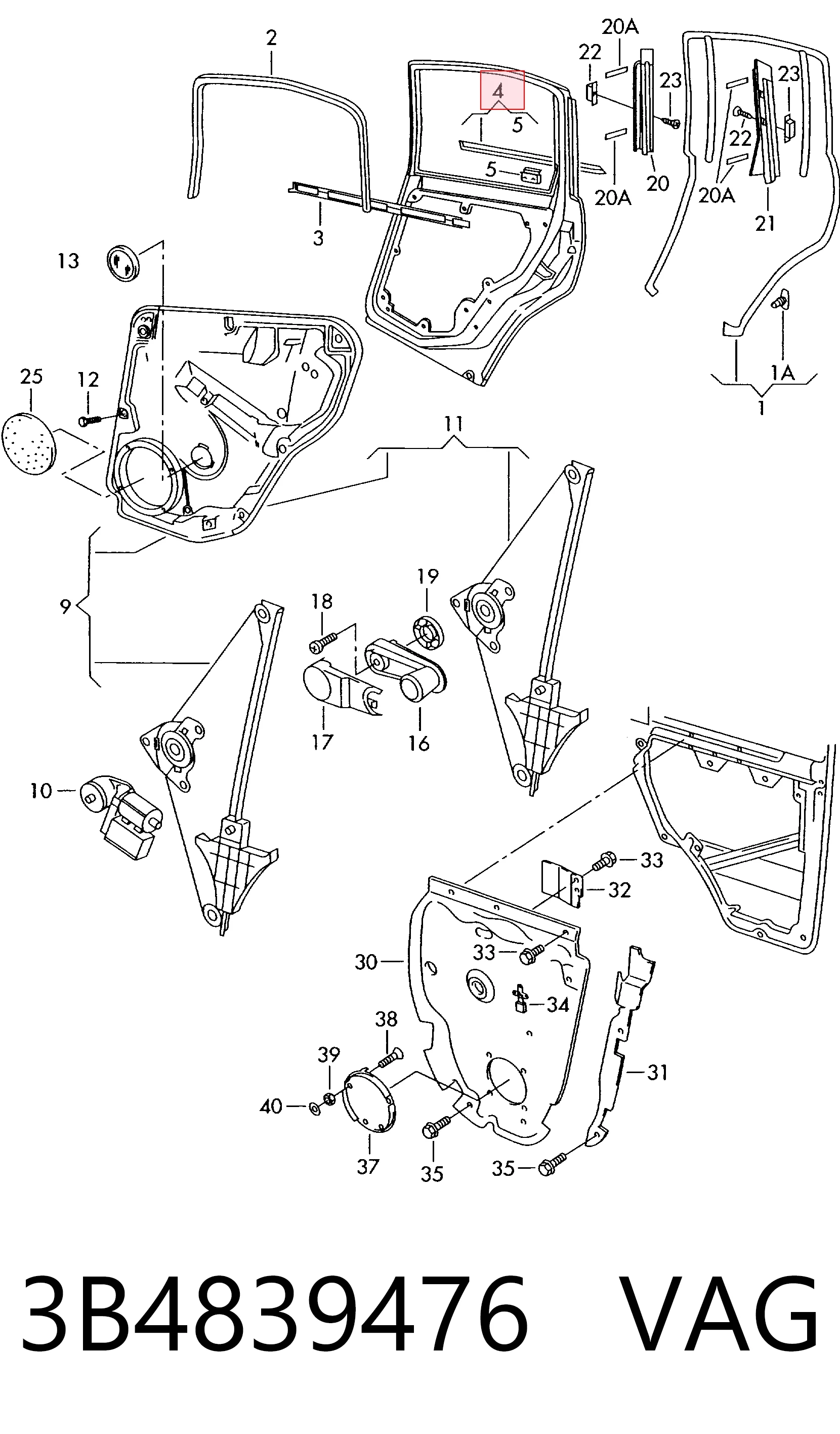 3B4839476 VAG 
