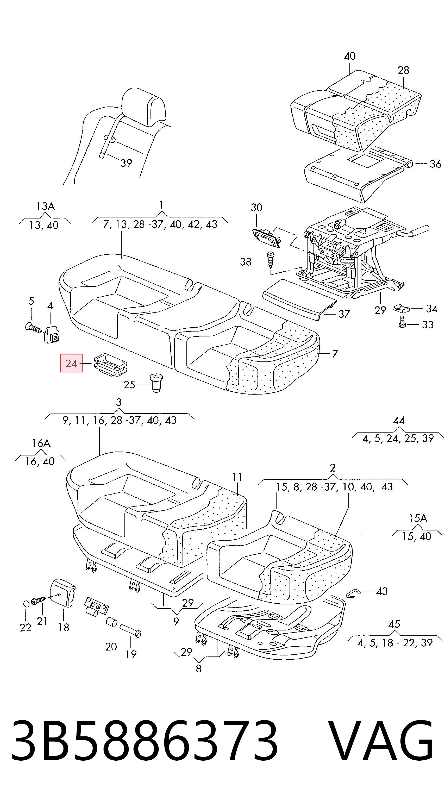 3B5886373 VAG 