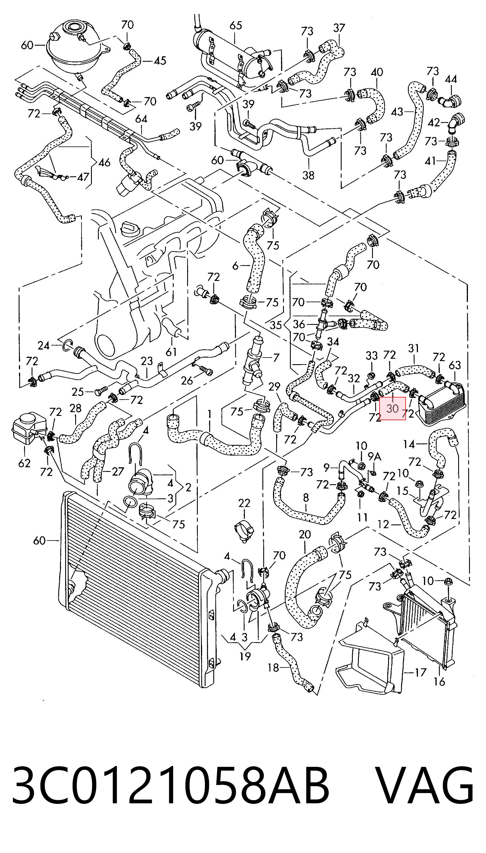 3C0121058AB VAG