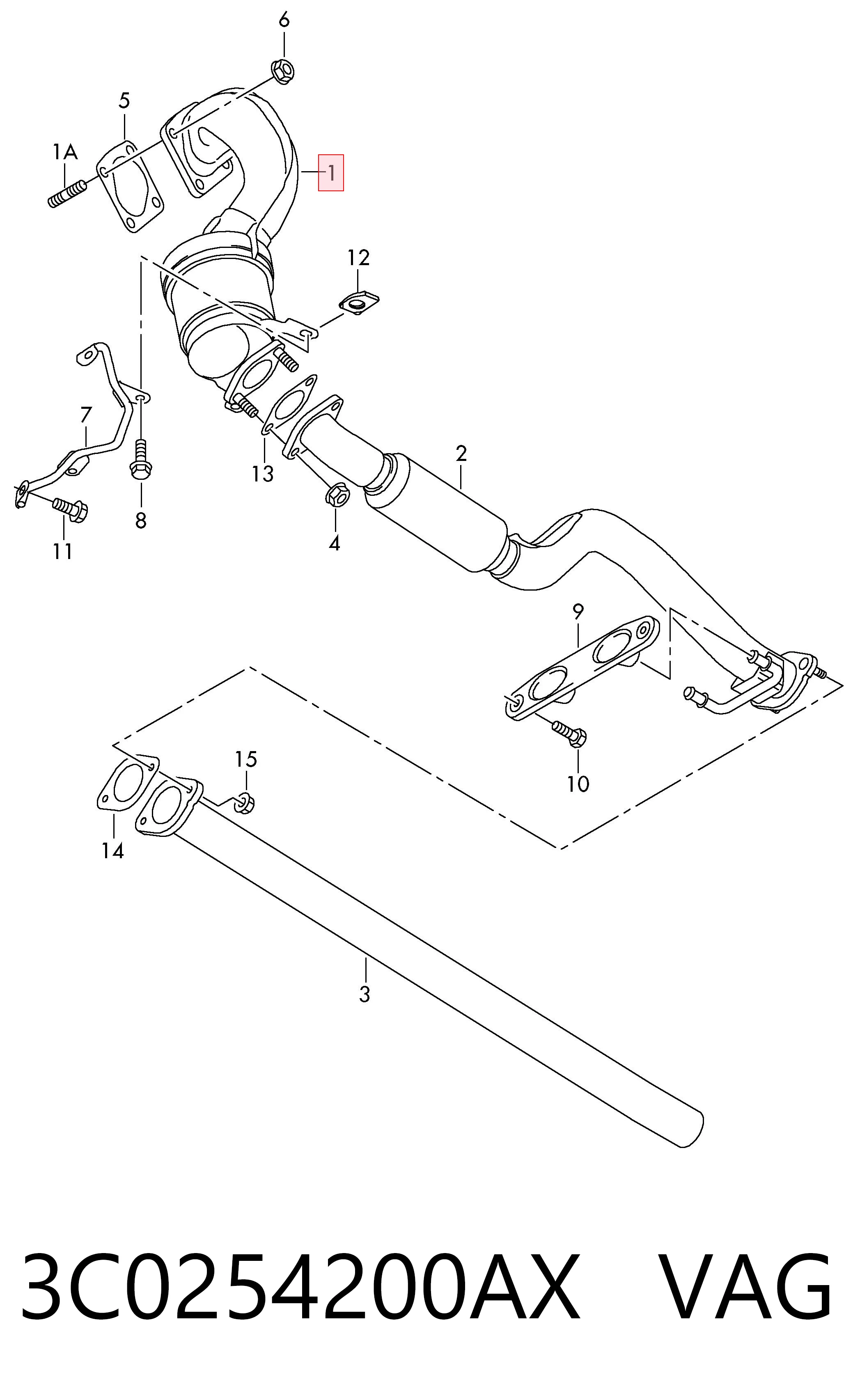 3C0254200AX VAG