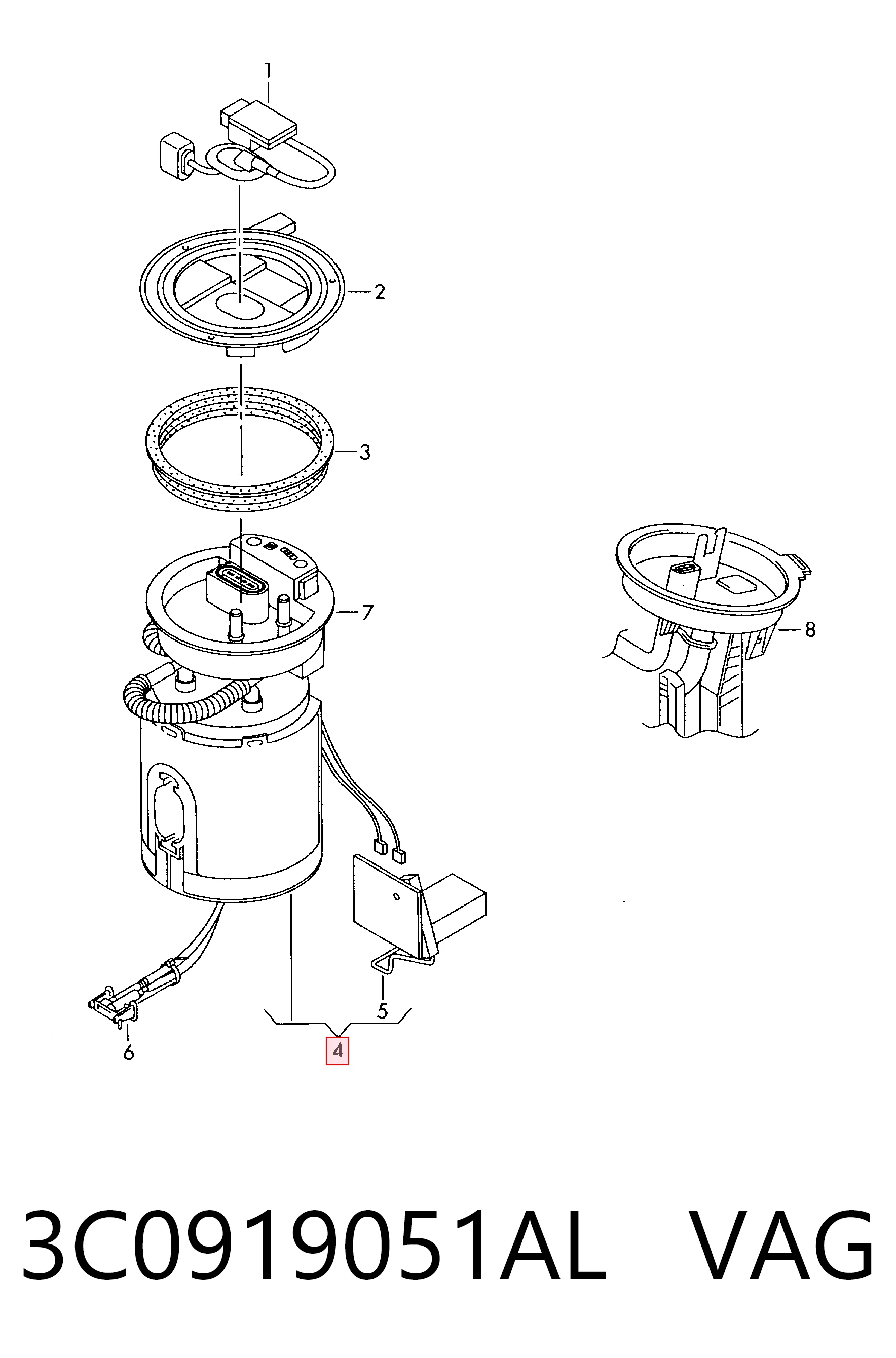 Паливний насос Magneti Marelli MAM00381M