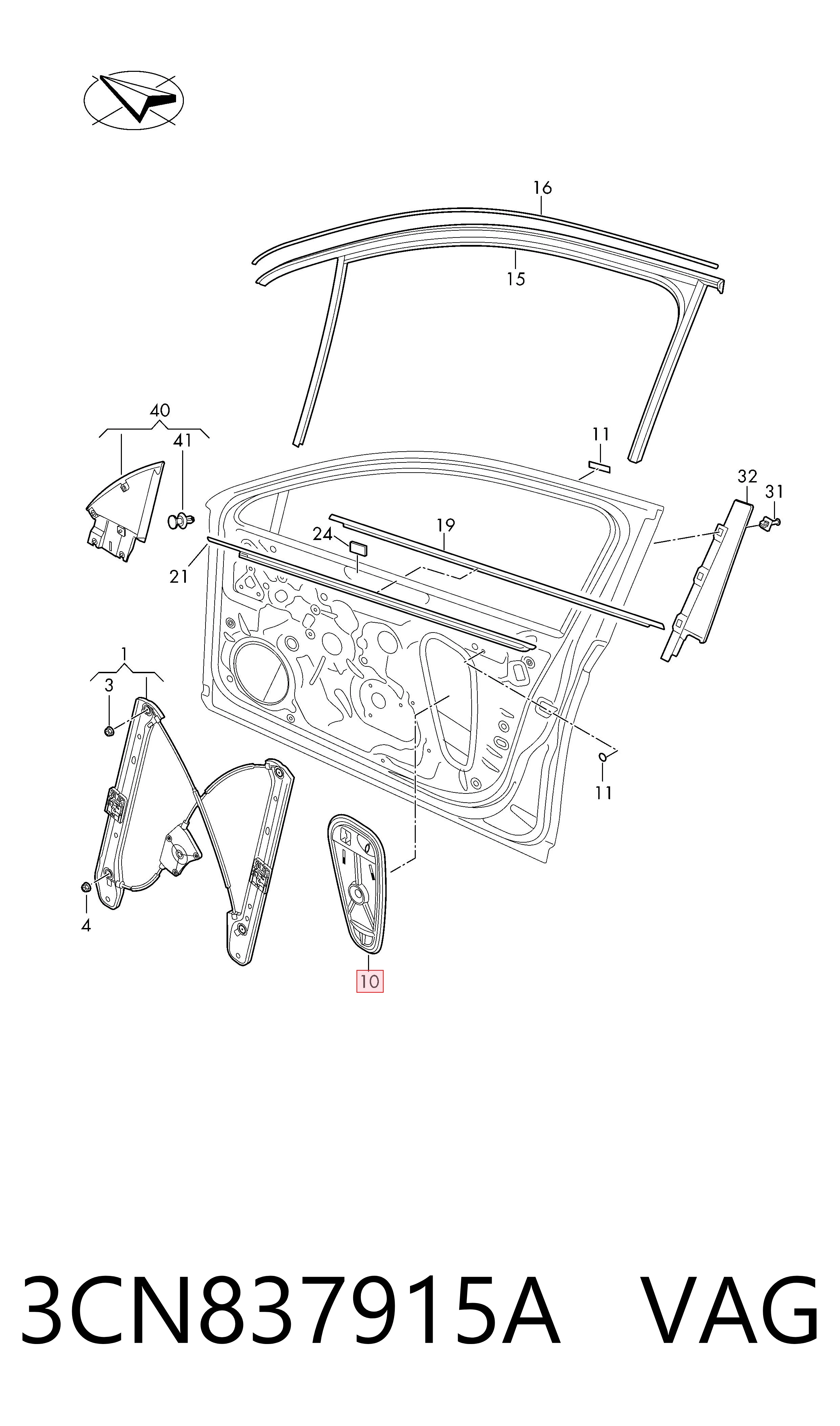 3CN837915A VAG 