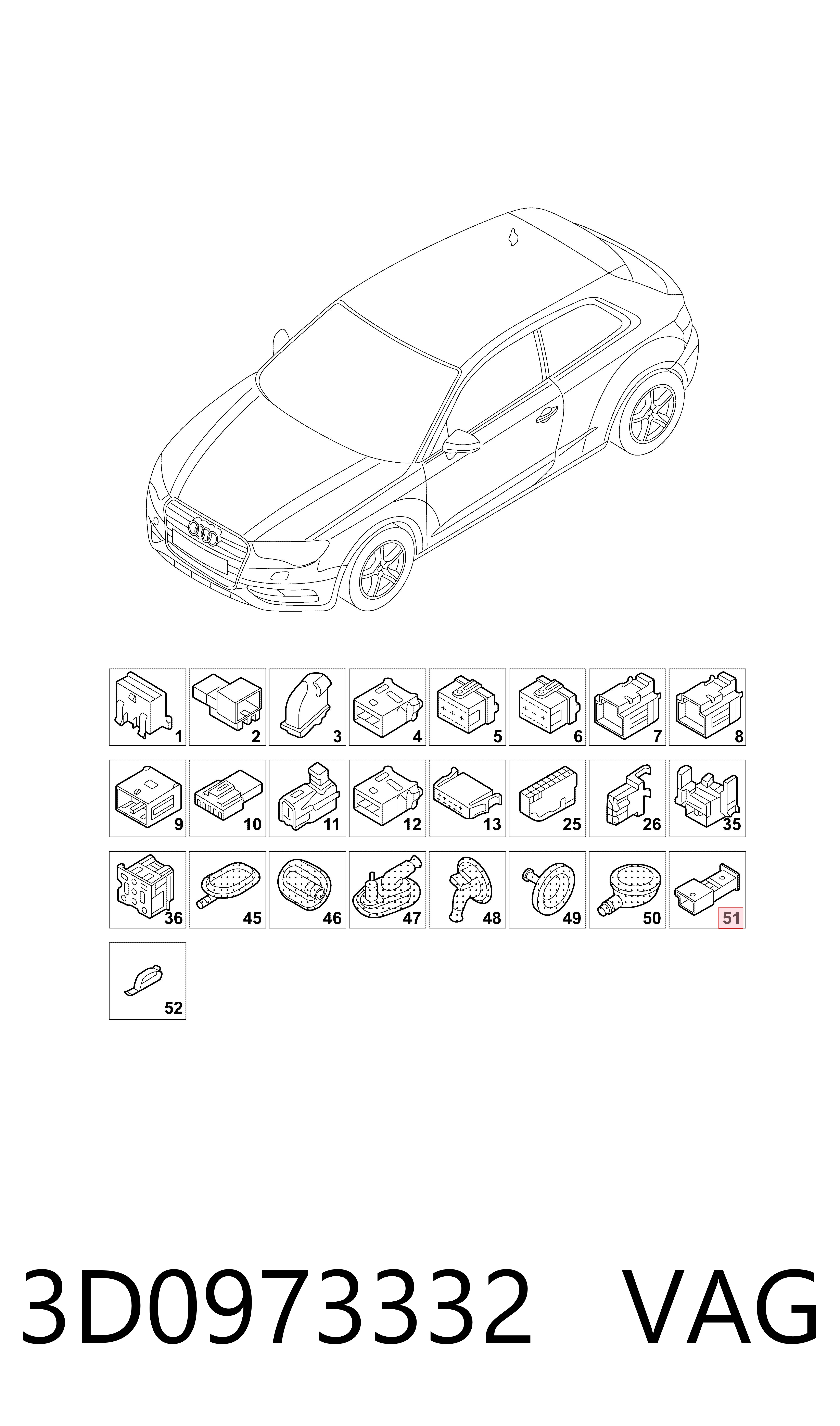3D0973332 VAG 