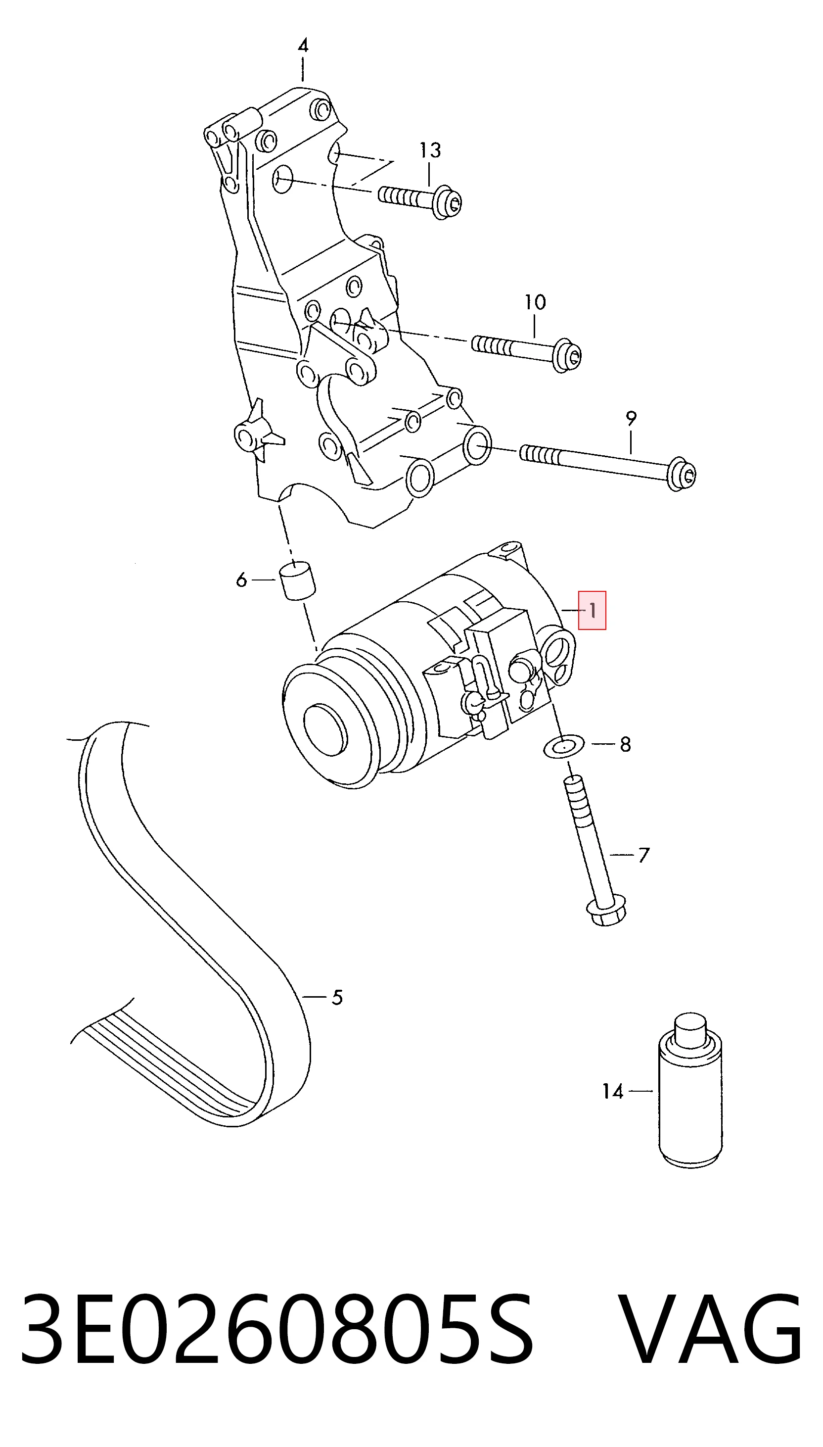 4471805533 Denso Компресор холодоагенту