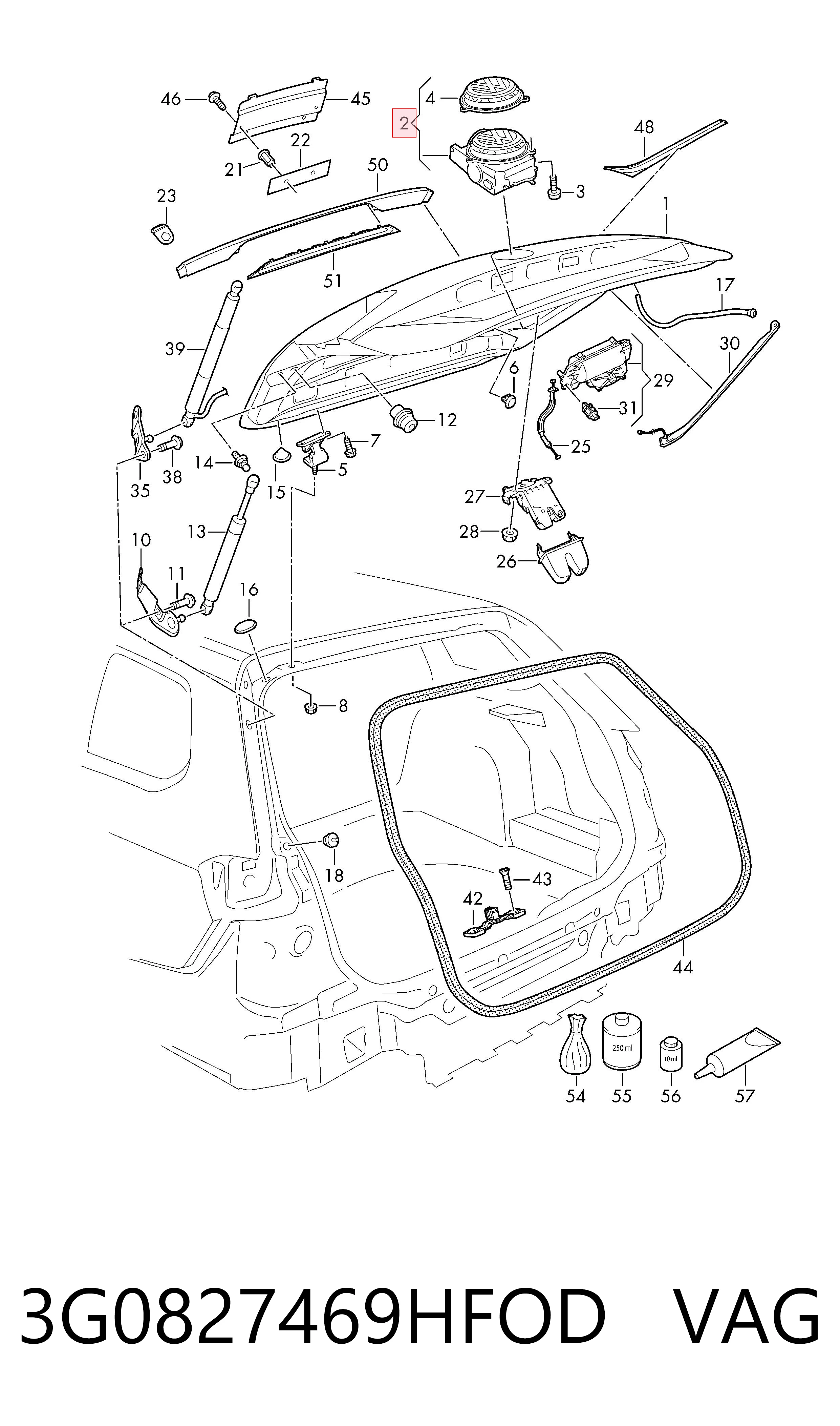3G0827469HFOD VAG 