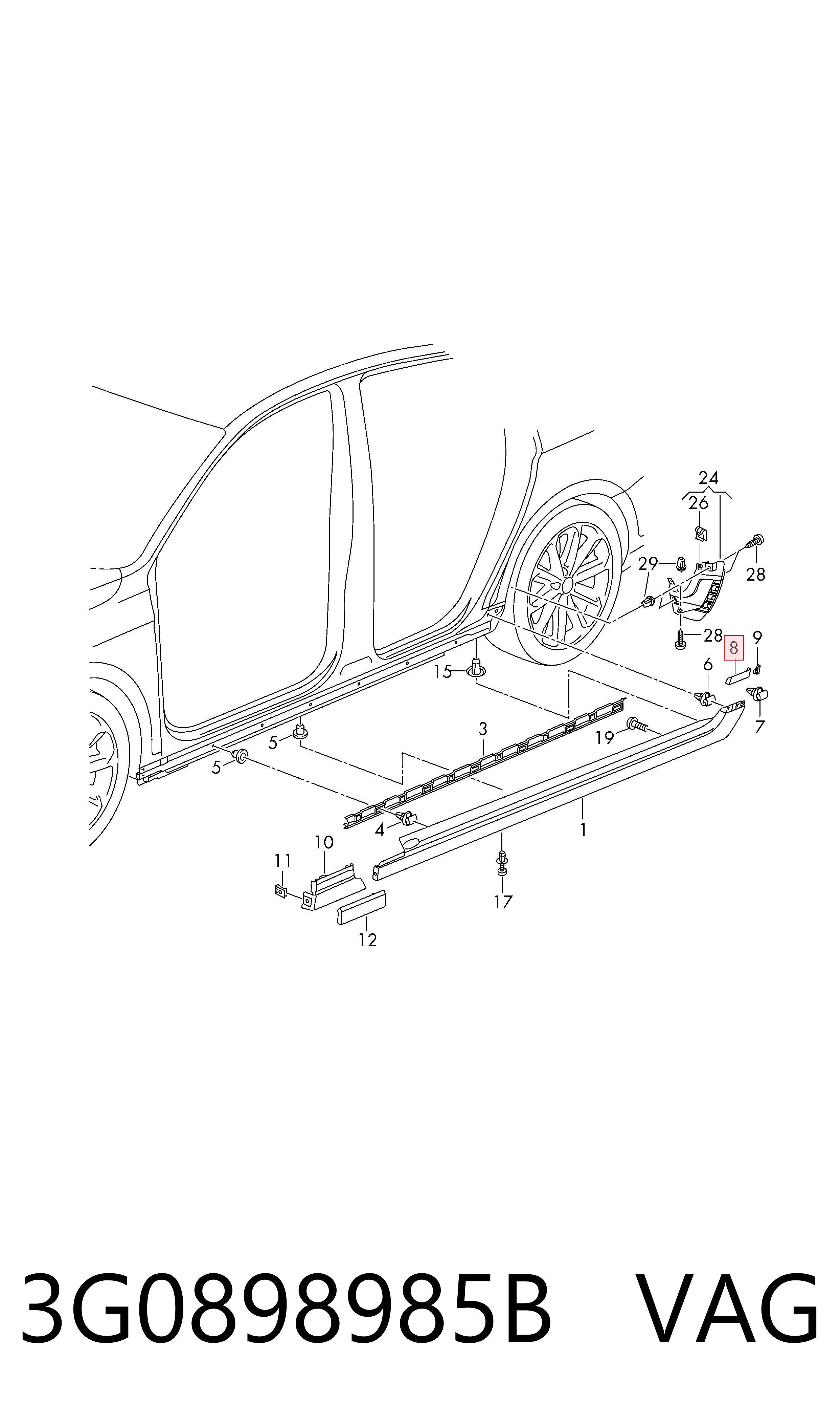 3G0898985B VAG 