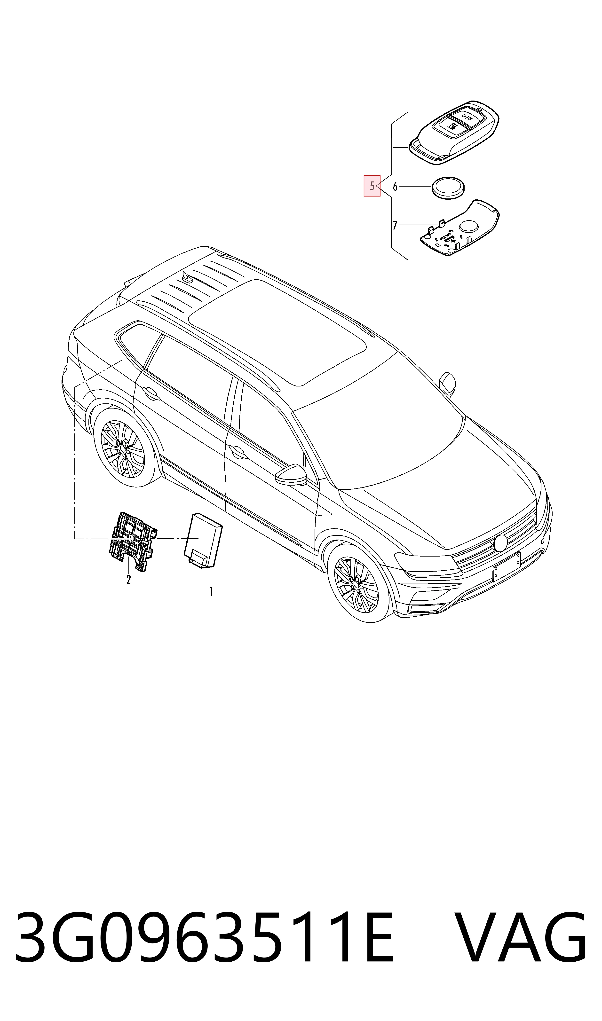  VAG 3G0963511E ціна, від 55.02 USD