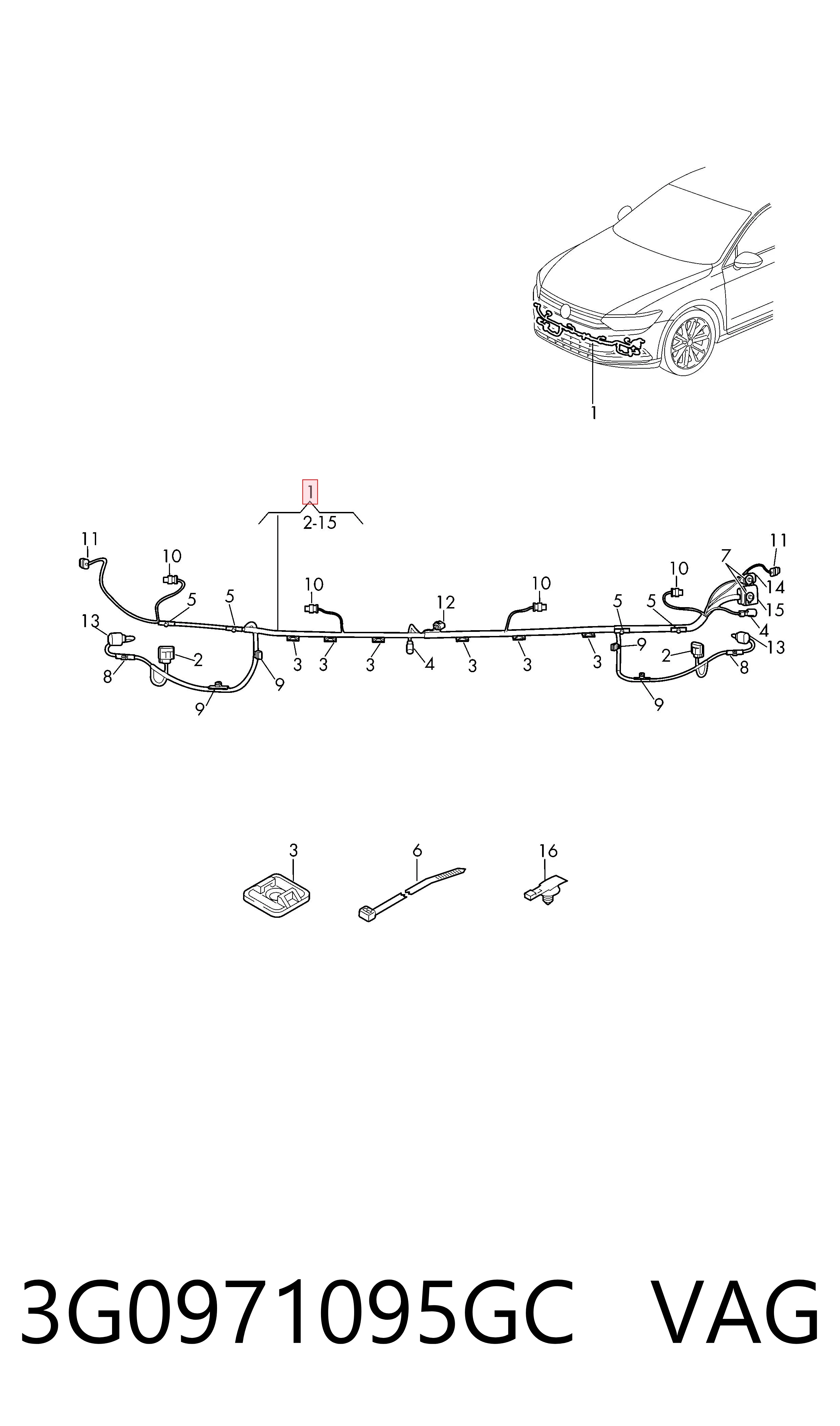 3G0971095GC VAG 