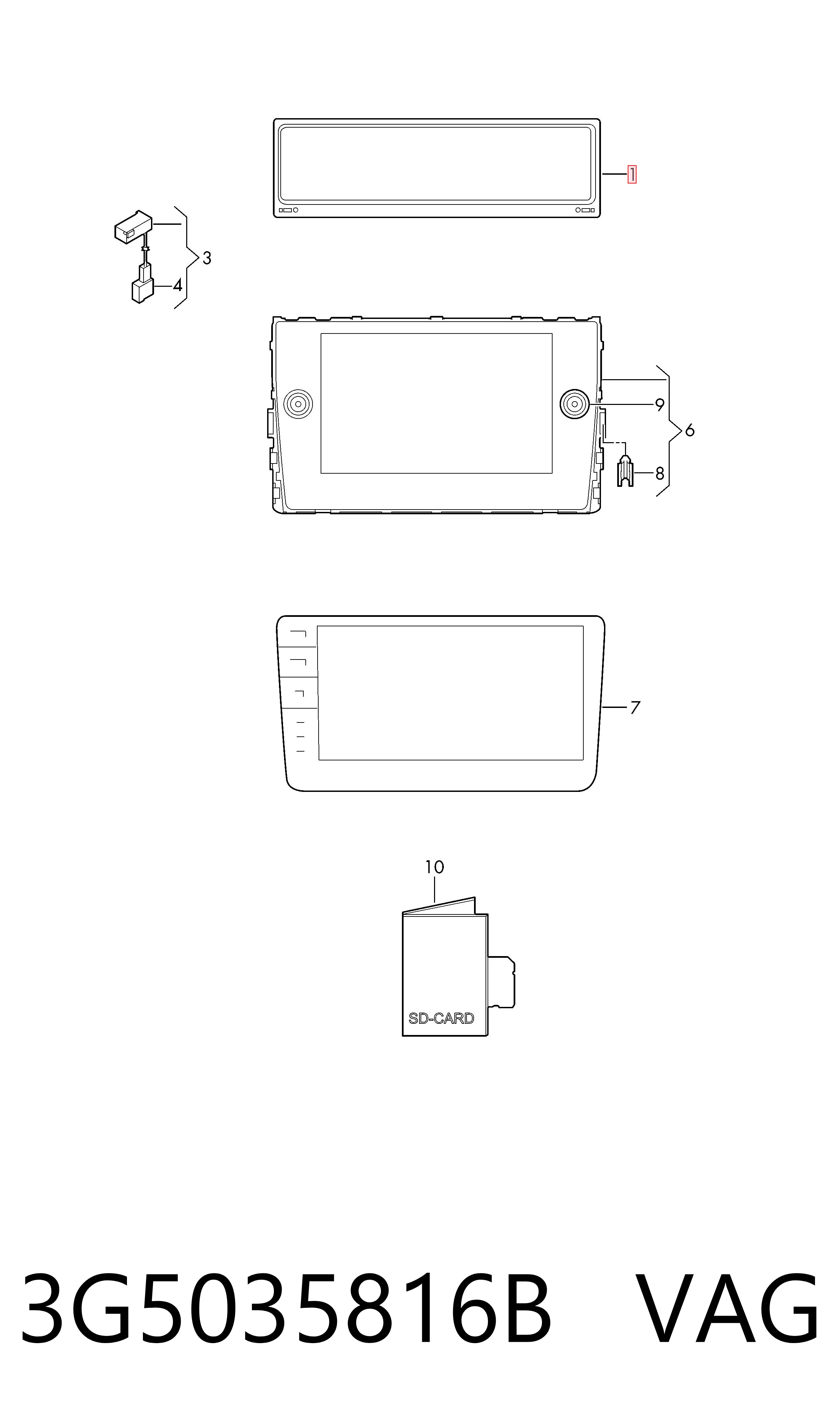 3G5035816B VAG 