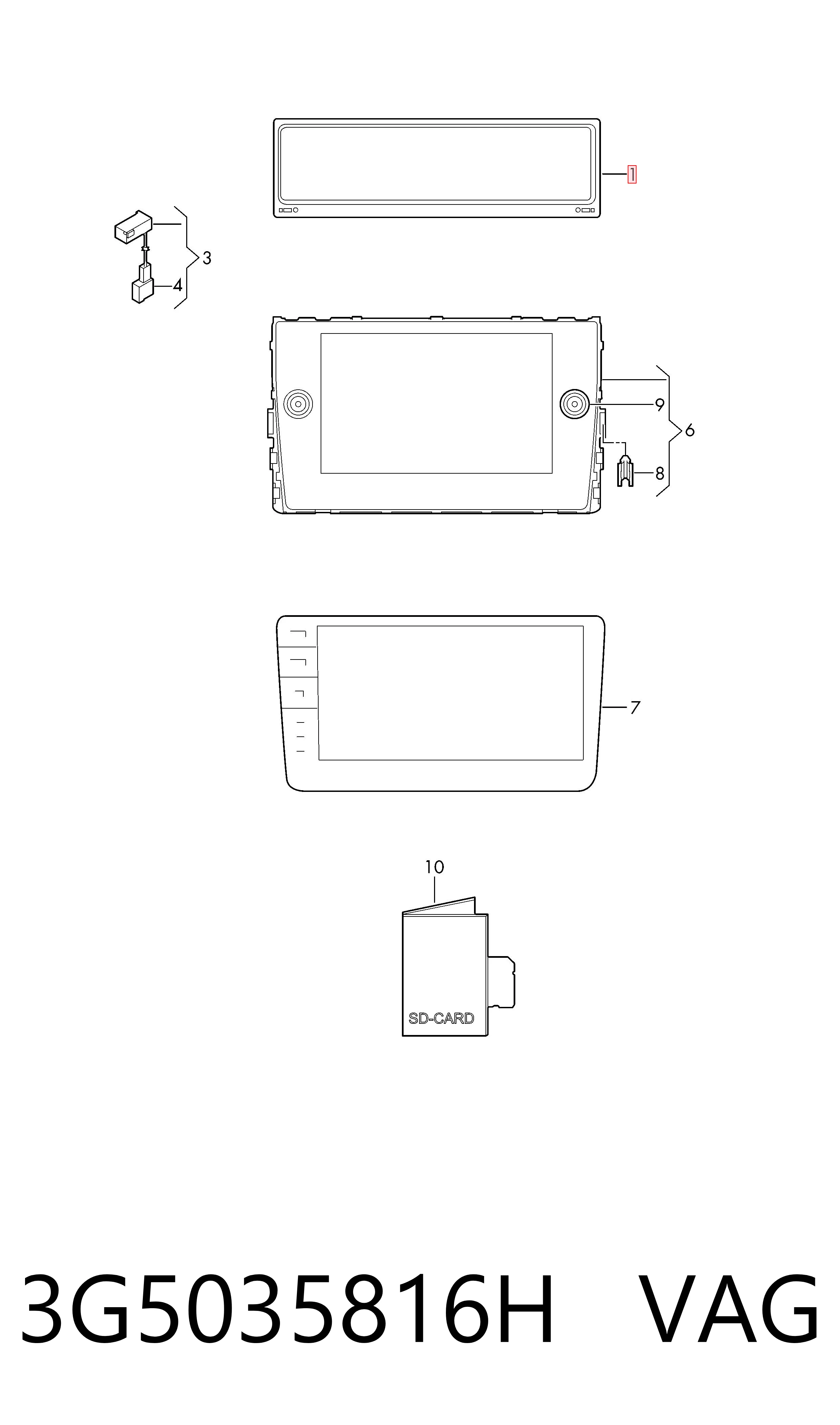 3G5035816H VAG 