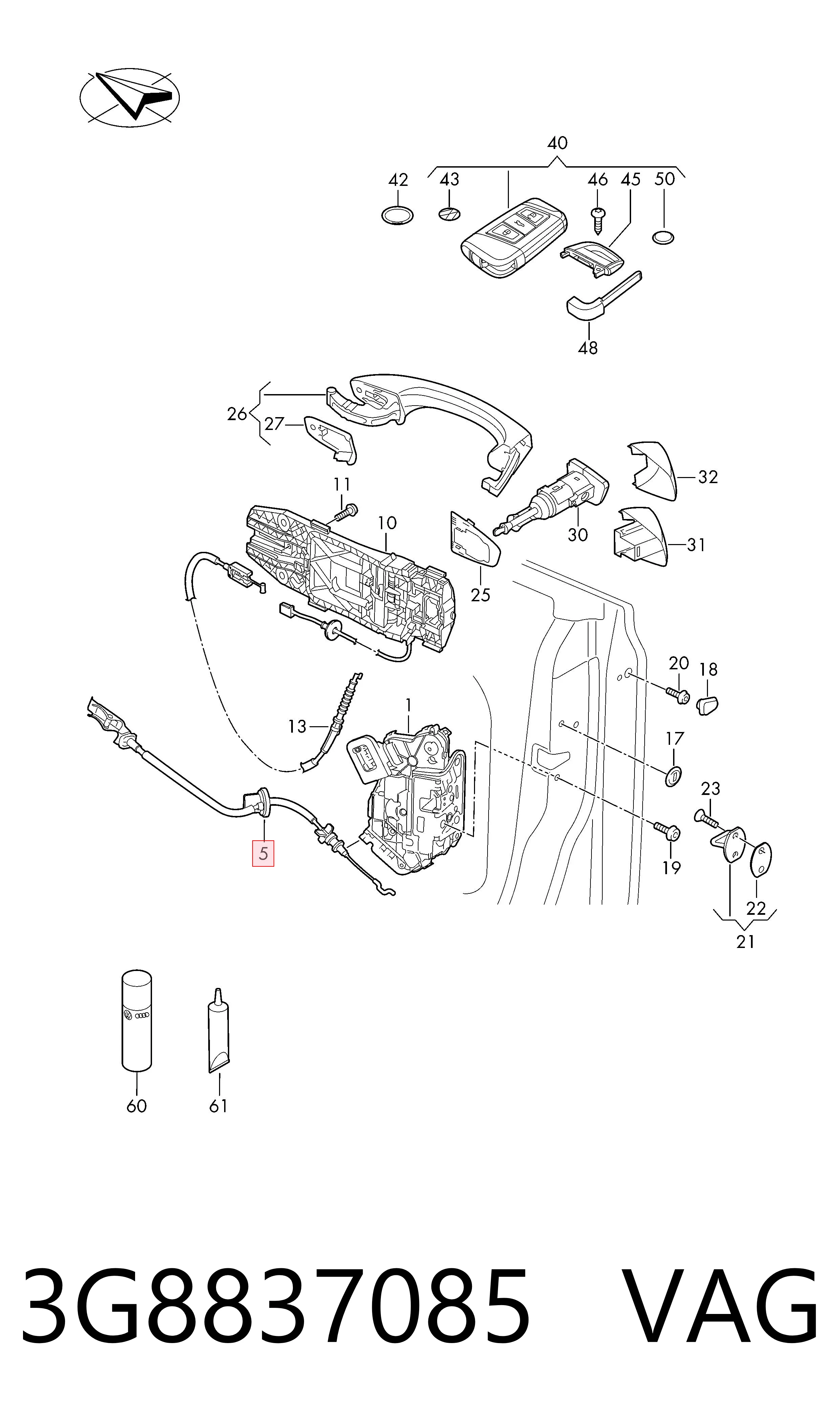 3G8837085 VAG 